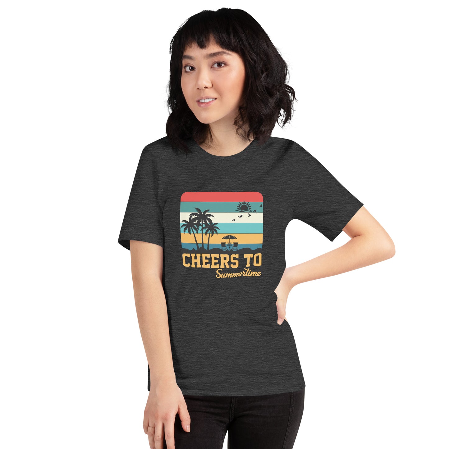 Cheers To Summertime Unisex t-shirt