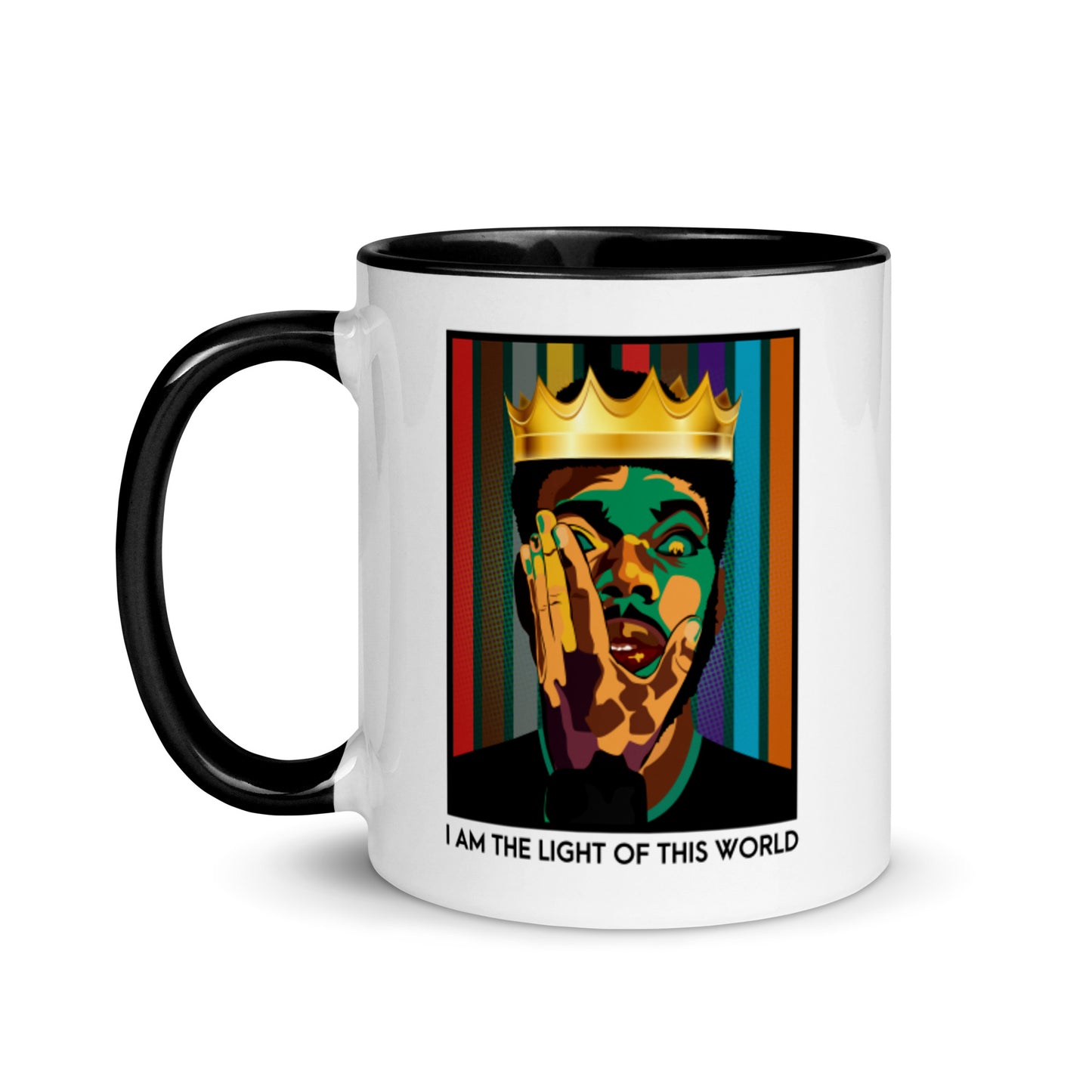 I Am The Light Of This World Mug with Color Inside
