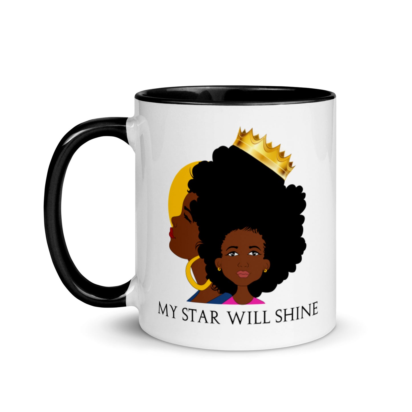 My Star Will Shine Mug with Color Inside