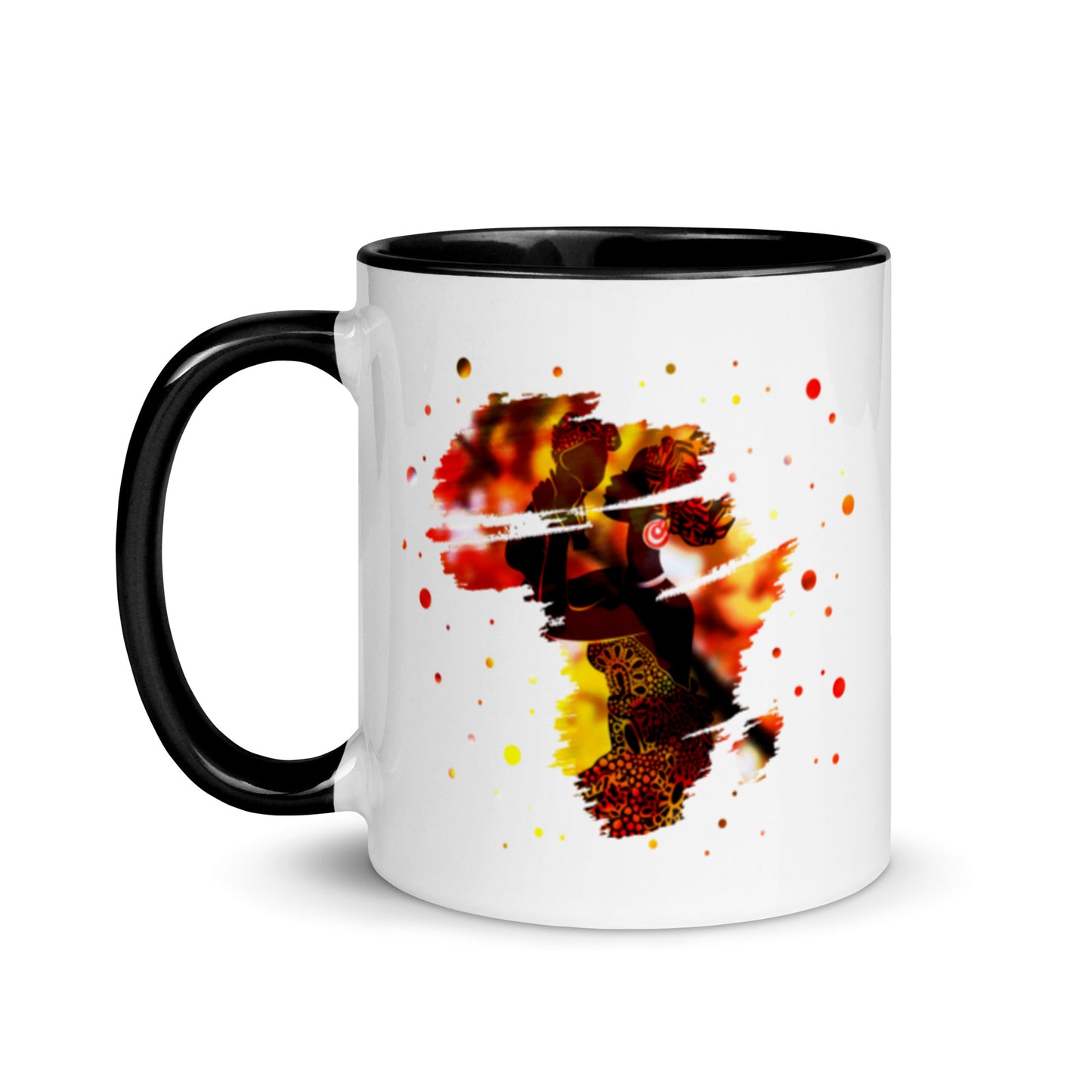 Mom With Child Mug with Color Inside