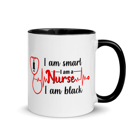I Am Smart I Am Nurse I Am Black Mug