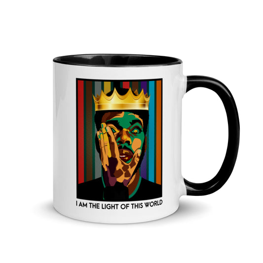 I Am The Light Of This World Mug with Color Inside