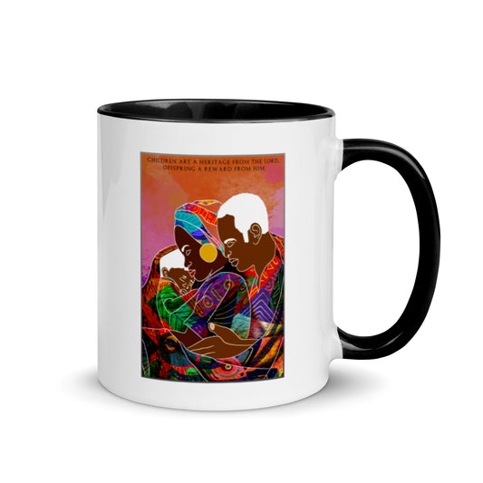 Children Are A Heritage From The Lord Mug with Color Inside