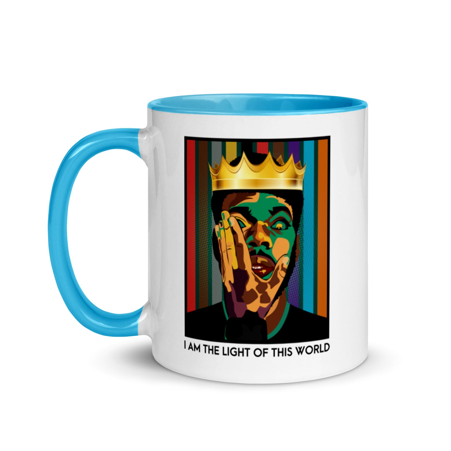 I Am The Light Of This World Mug with Color Inside