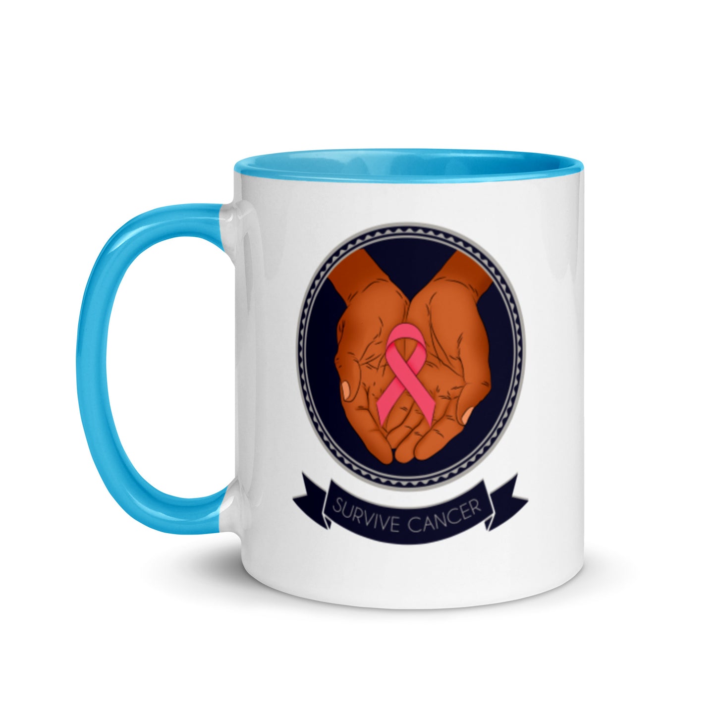 Survive Cancer Mug with Color Inside
