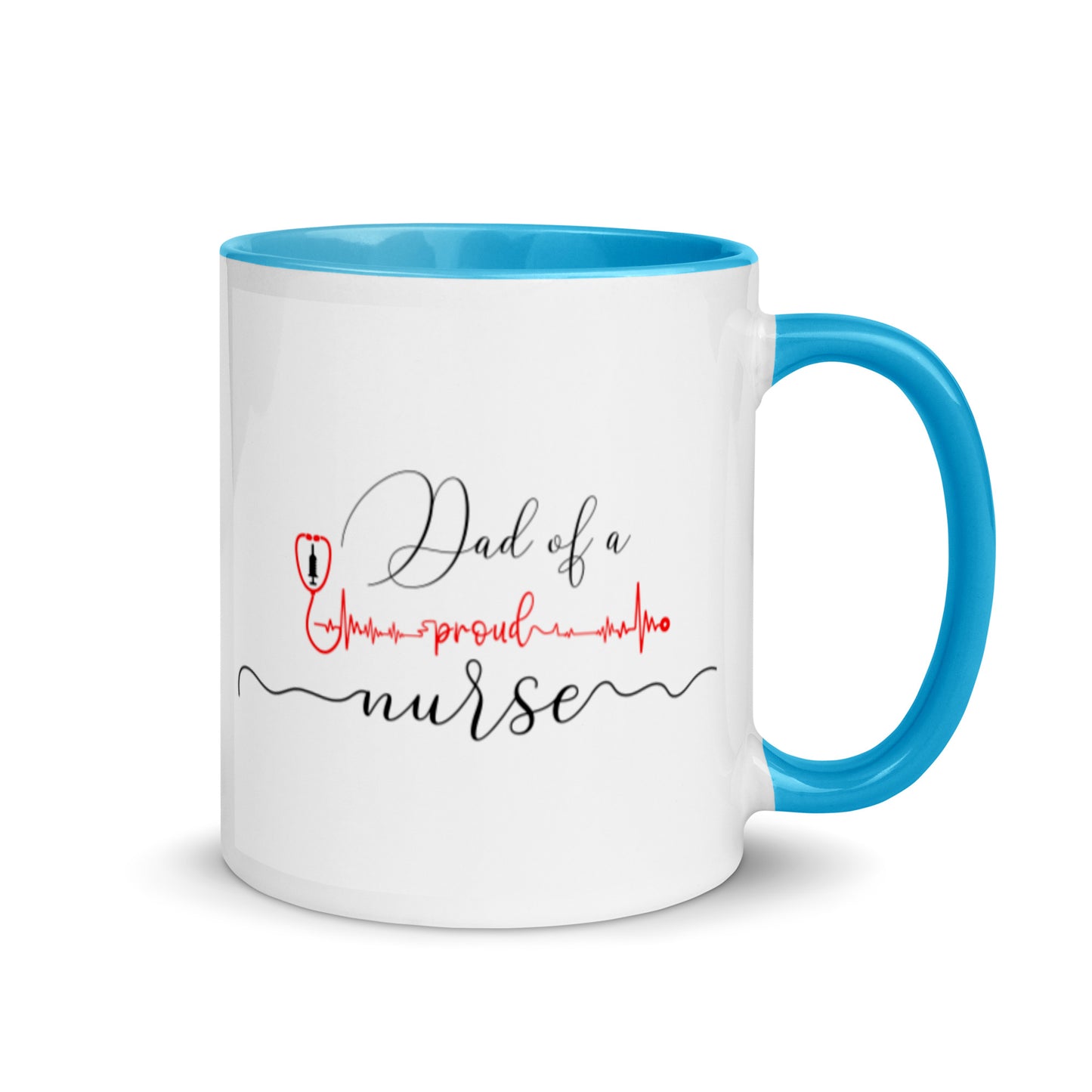 Dad Of A Proud Nurse Mug