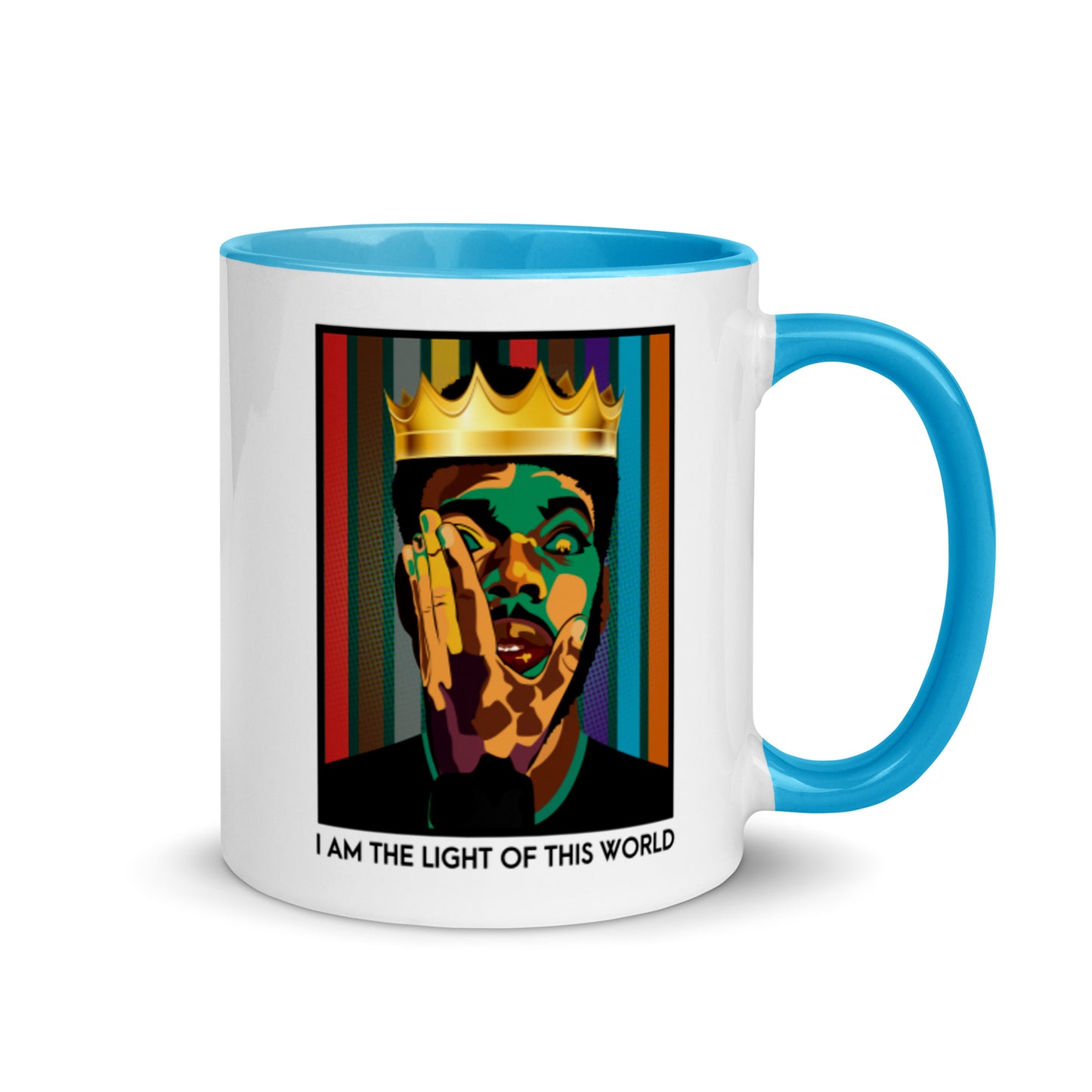 I Am The Light Of This World Mug with Color Inside