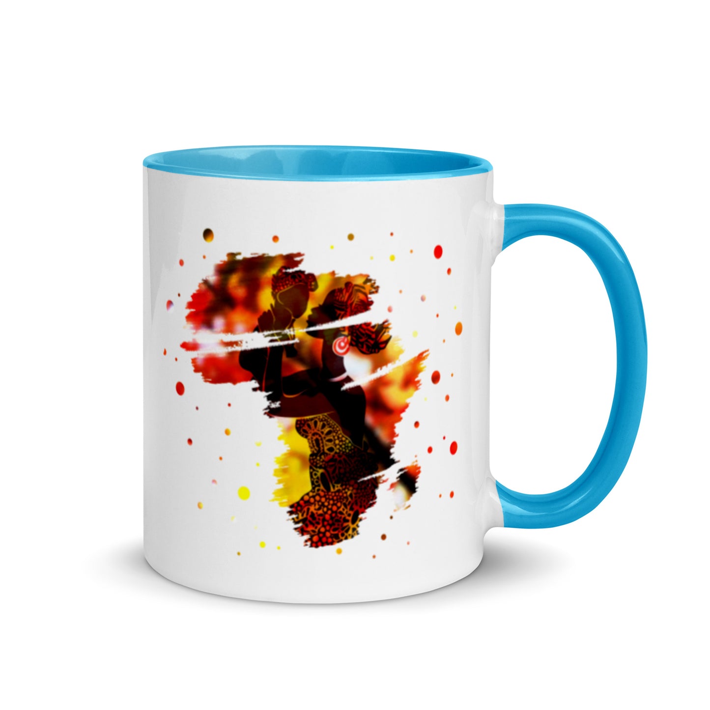 Mom With Child Mug with Color Inside