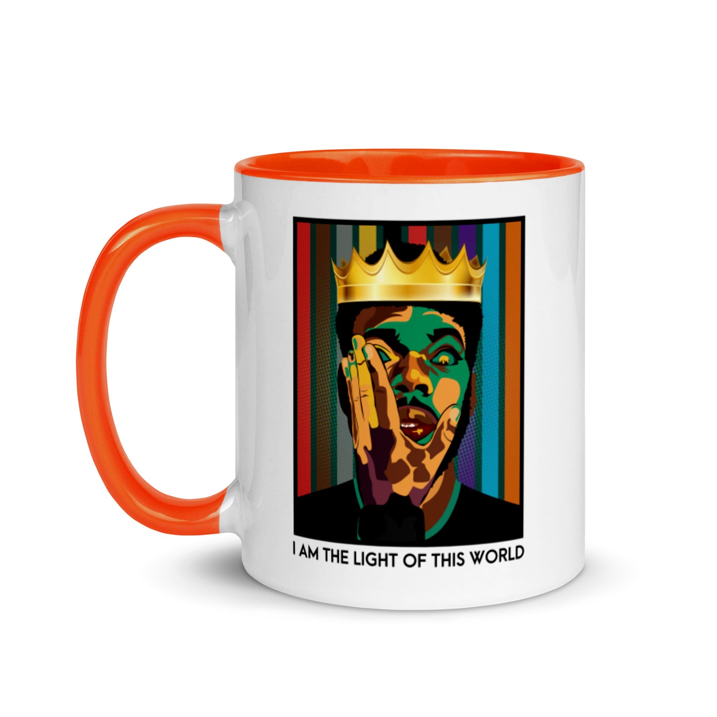I Am The Light Of This World Mug with Color Inside