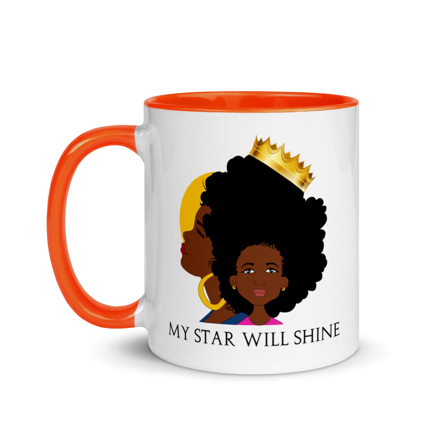 My Star Will Shine Mug with Color Inside