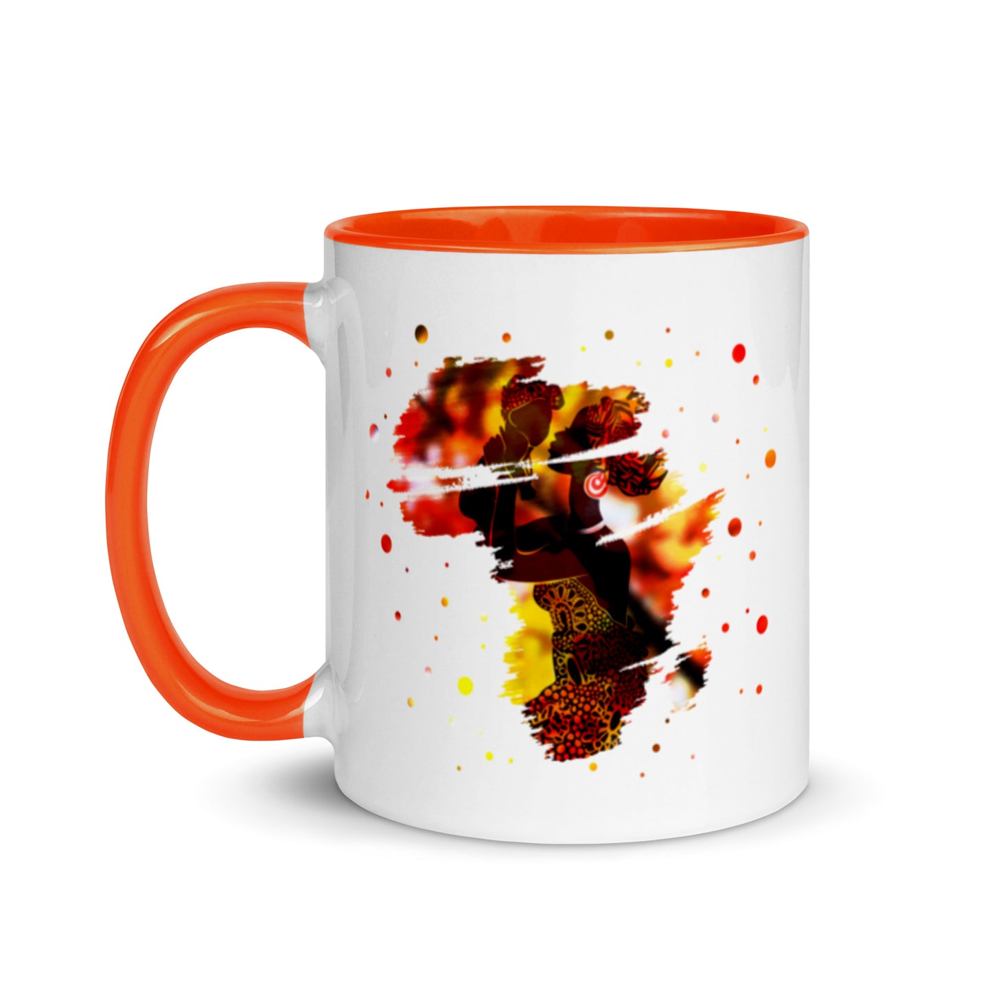 Mom With Child Mug with Color Inside