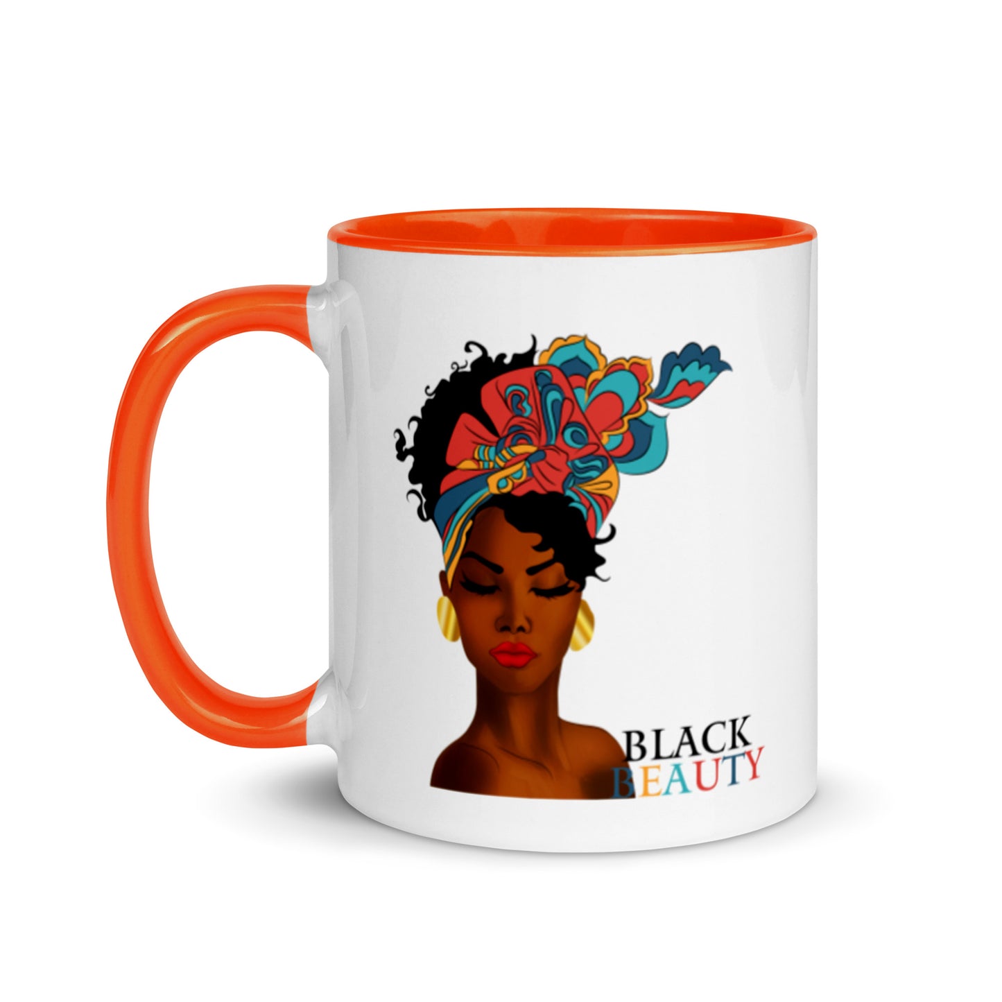 Black Beauty Mug with Color Inside