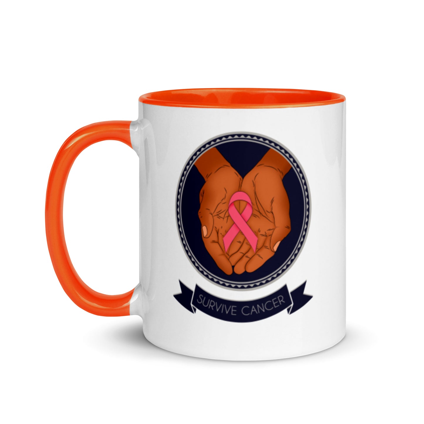 Survive Cancer Mug with Color Inside
