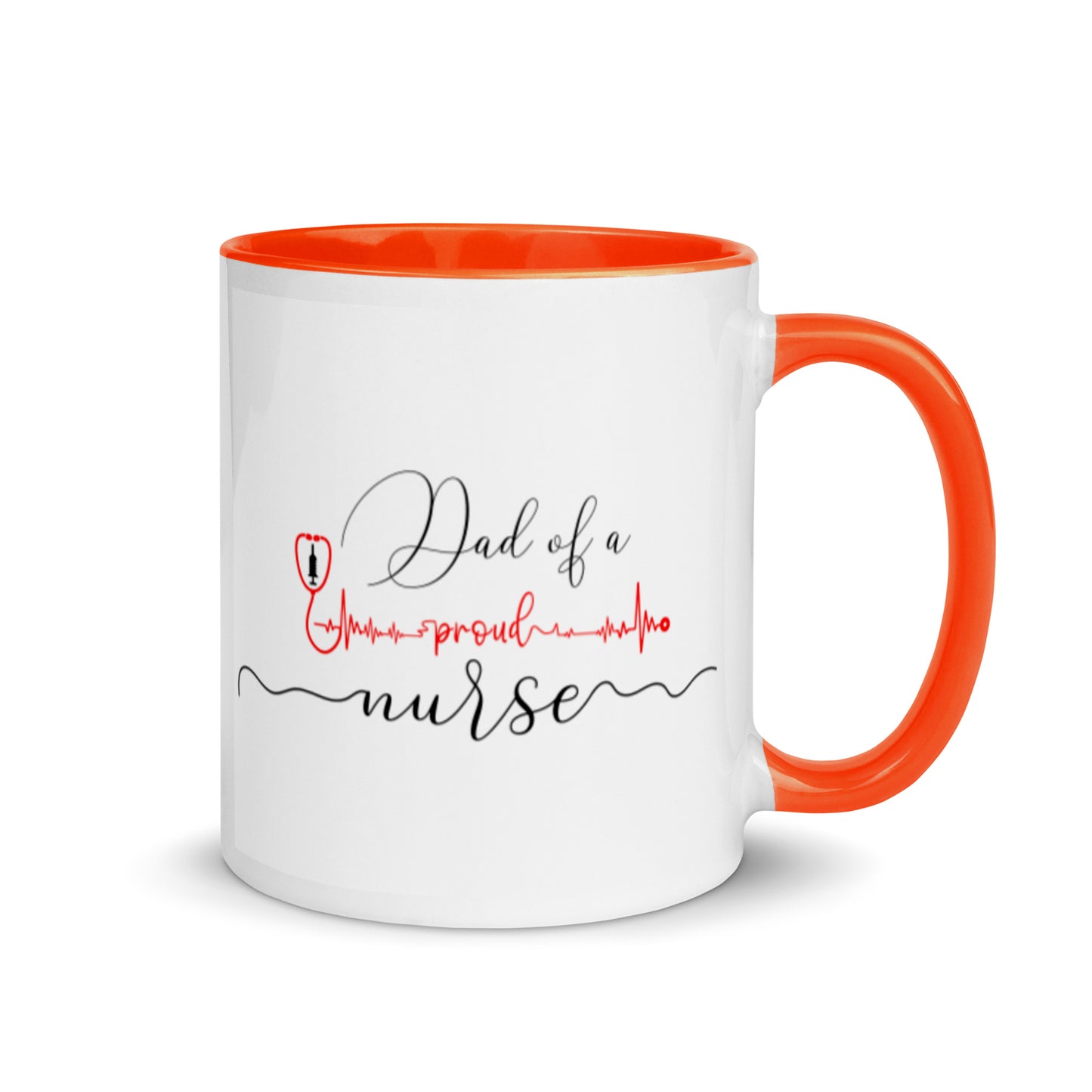 Dad Of A Proud Nurse Mug