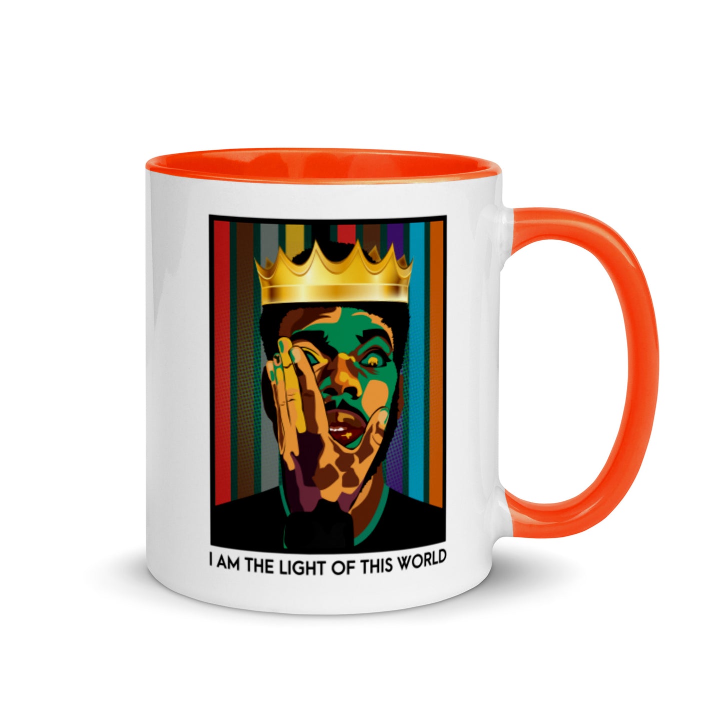 I Am The Light Of This World Mug with Color Inside