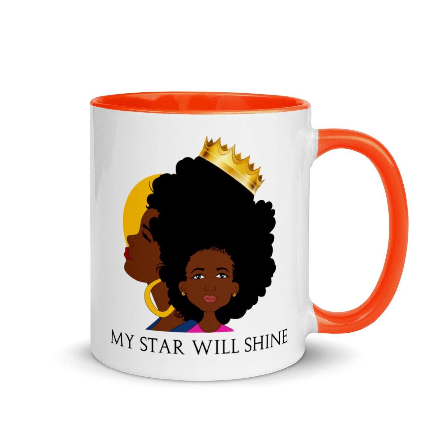 My Star Will Shine Mug with Color Inside