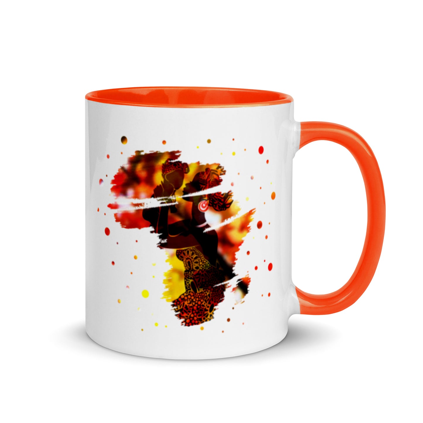 Mom With Child Mug with Color Inside