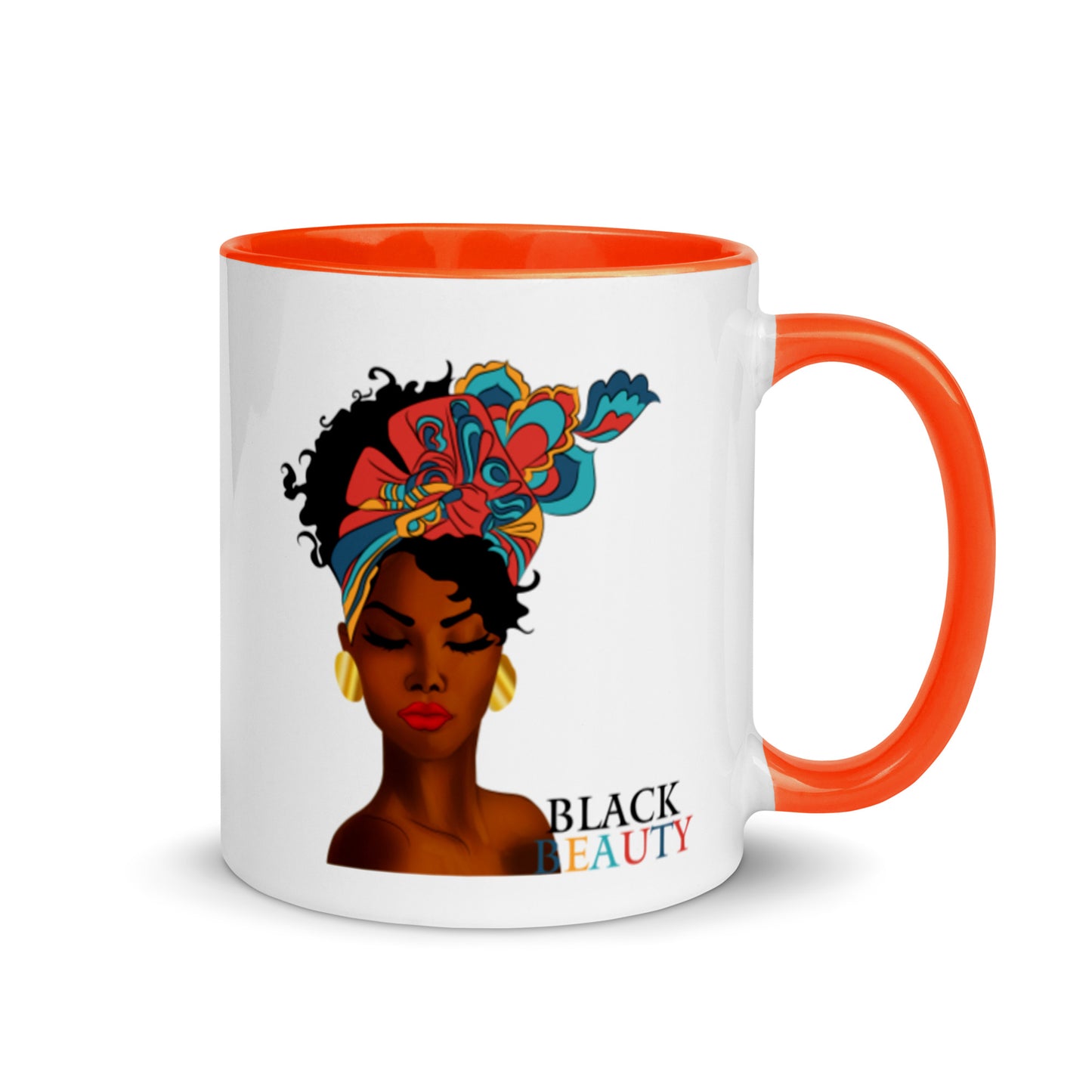 Black Beauty Mug with Color Inside