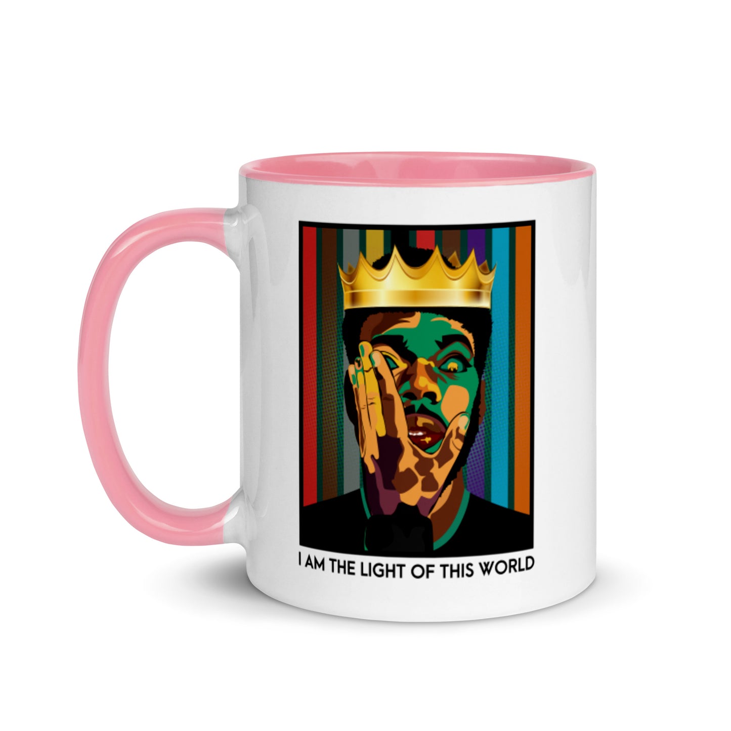 I Am The Light Of This World Mug with Color Inside