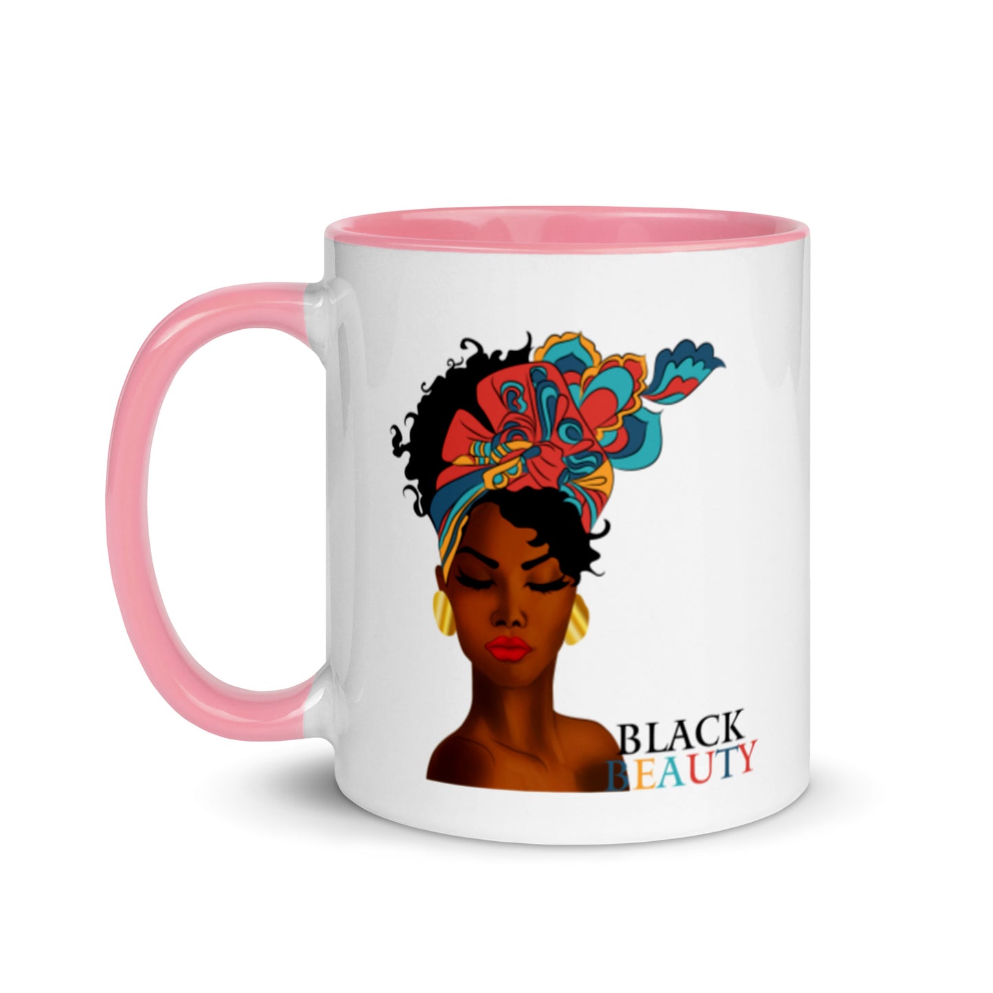 Black Beauty Mug with Color Inside