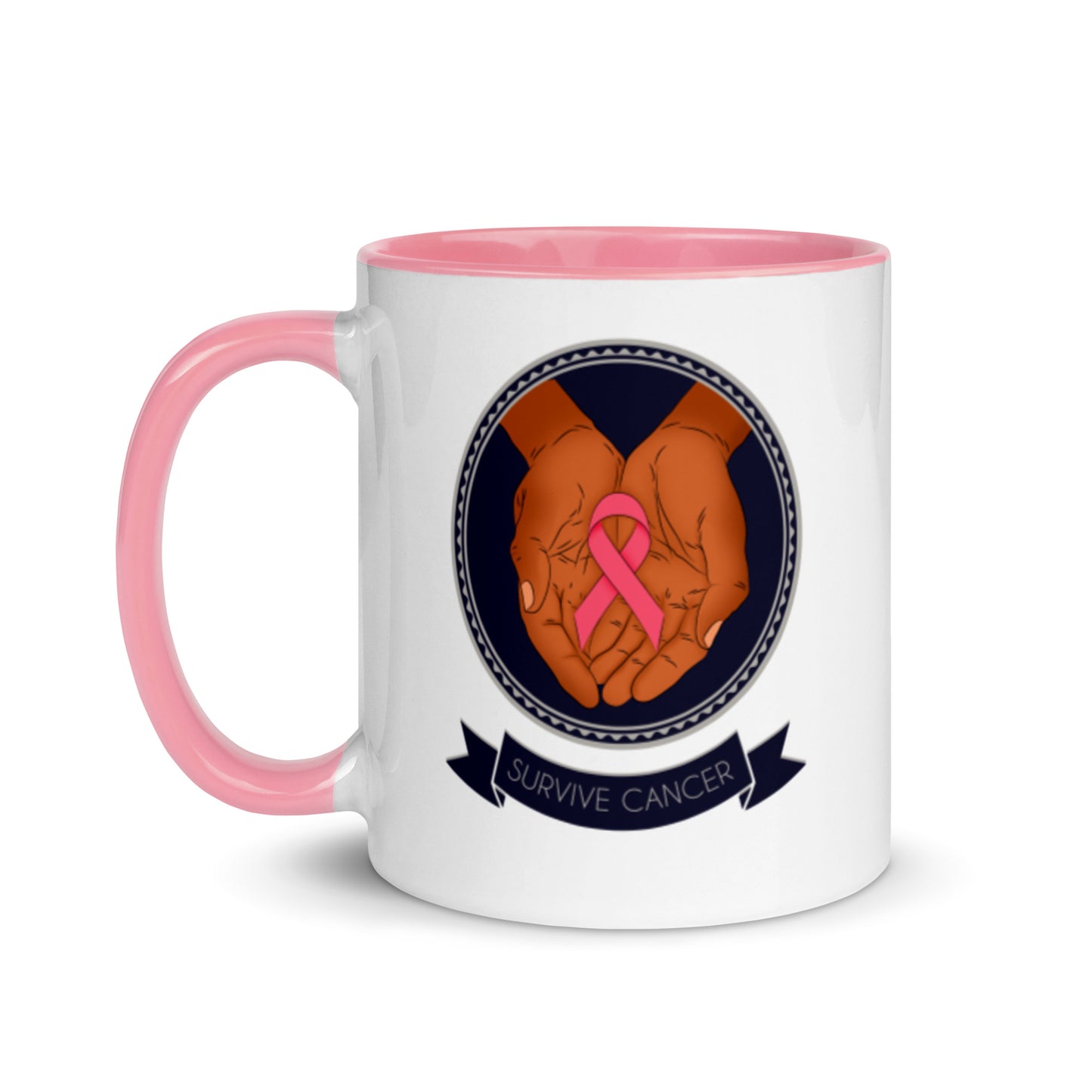 Survive Cancer Mug with Color Inside