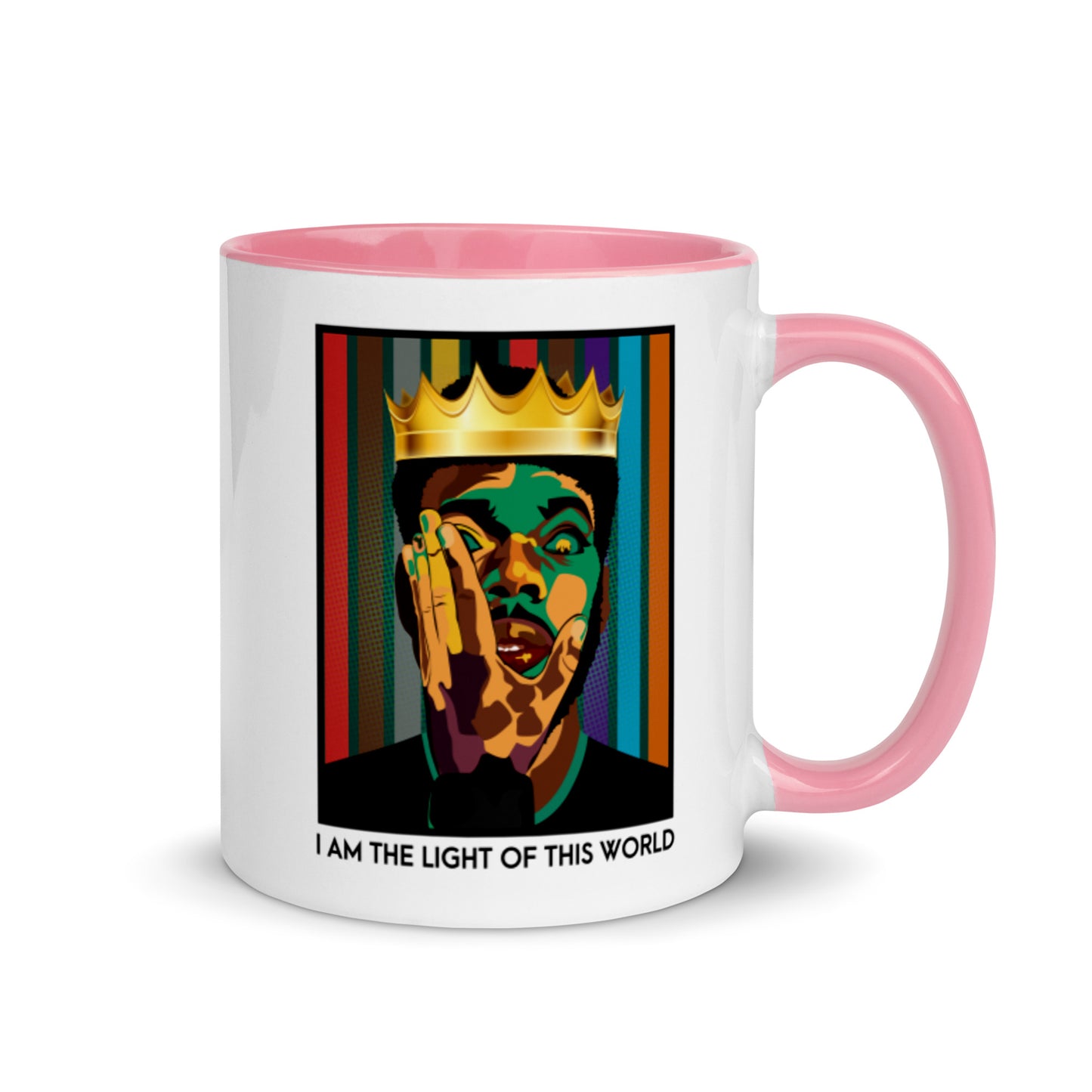 I Am The Light Of This World Mug with Color Inside