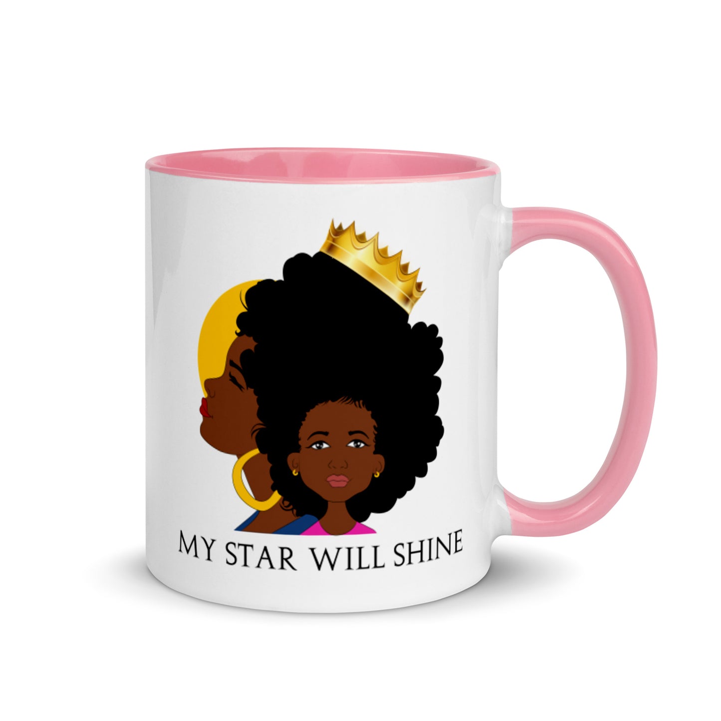 My Star Will Shine Mug with Color Inside