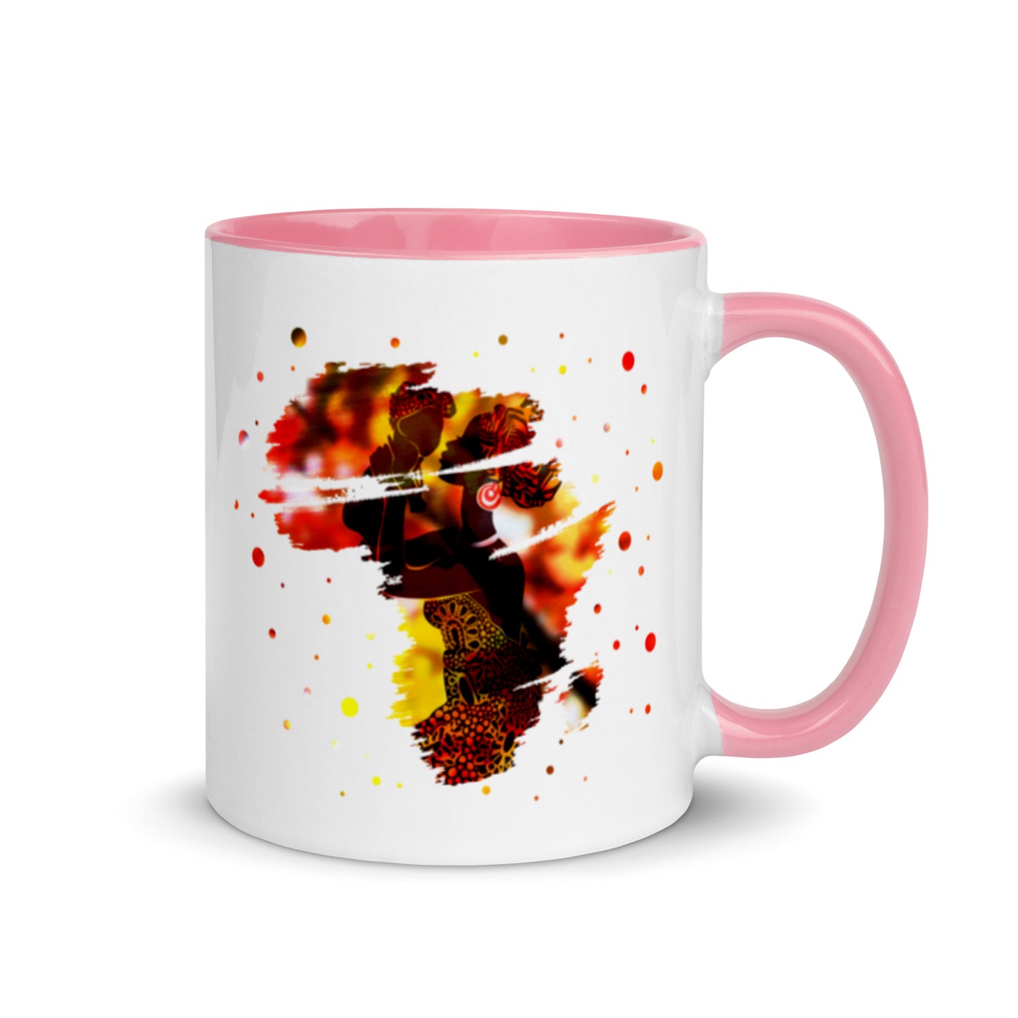 Mom With Child Mug with Color Inside