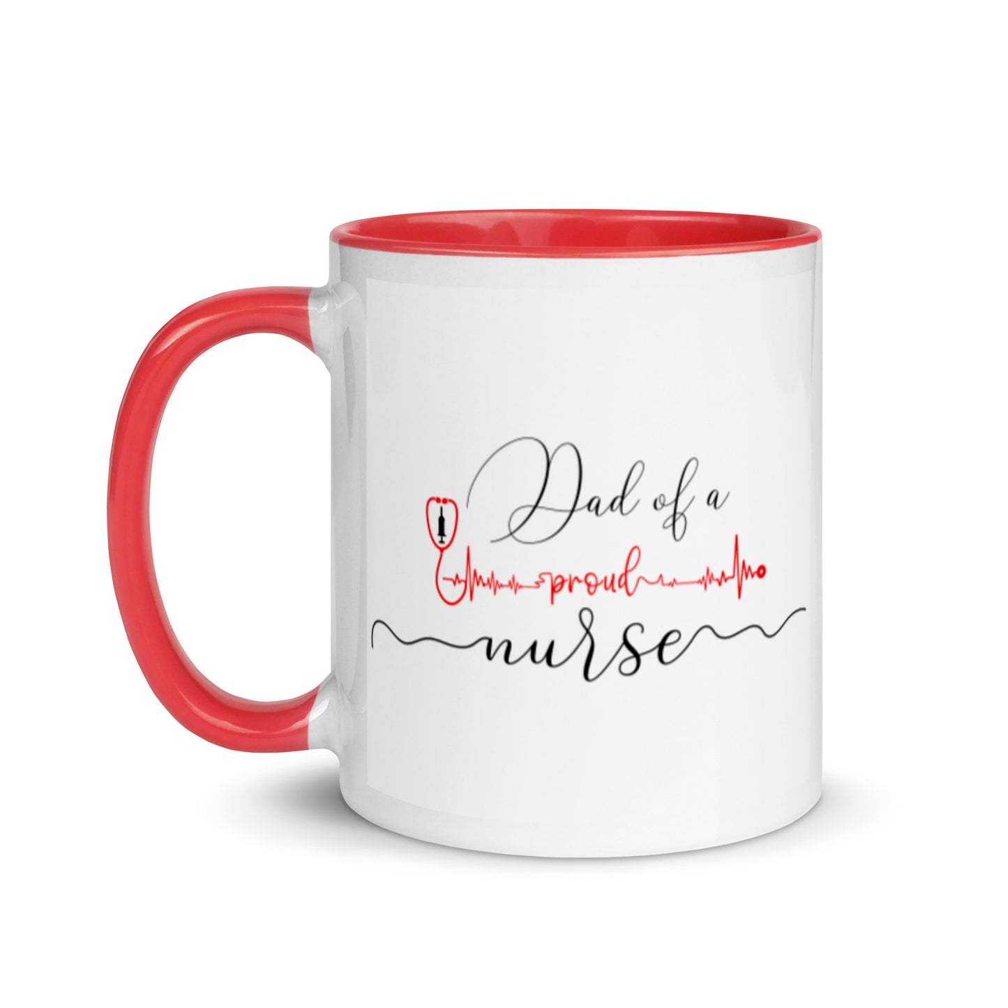 Dad Of A Proud Nurse Mug