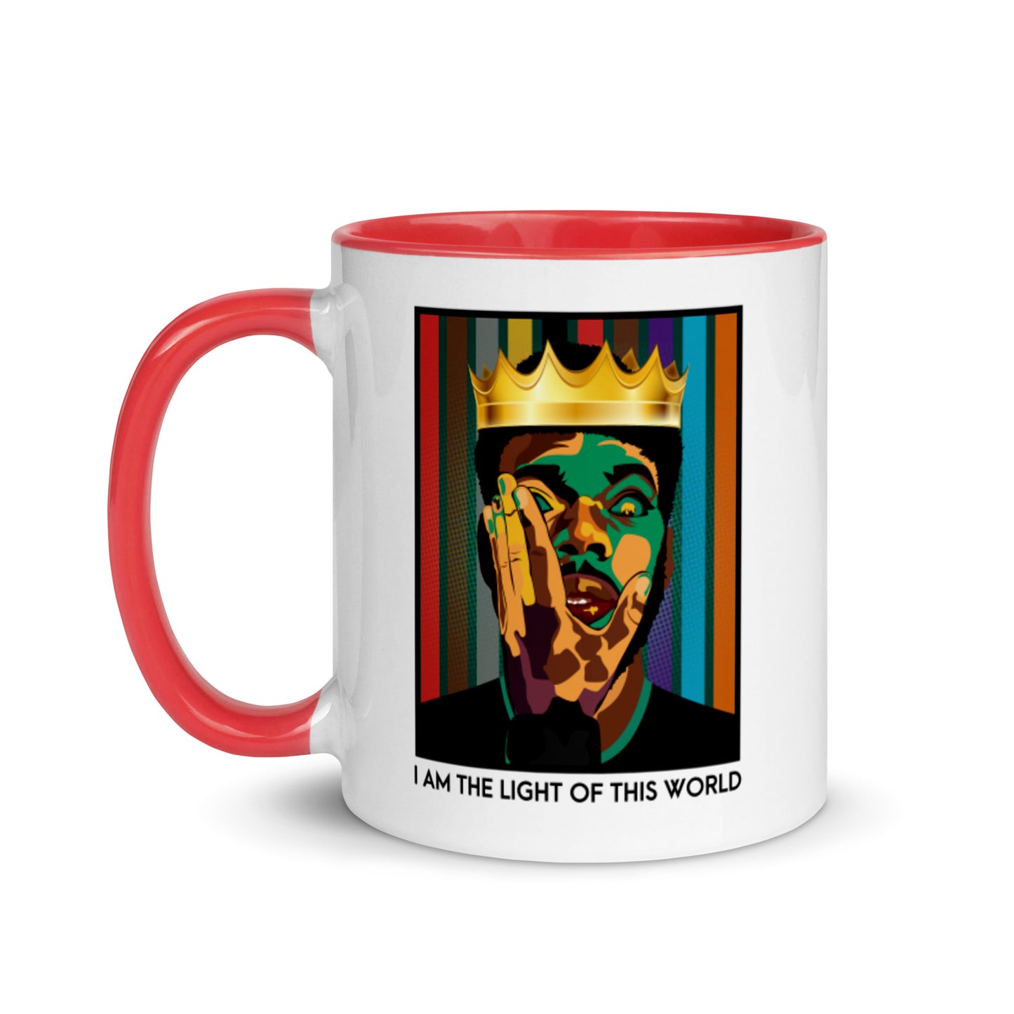I Am The Light Of This World Mug with Color Inside