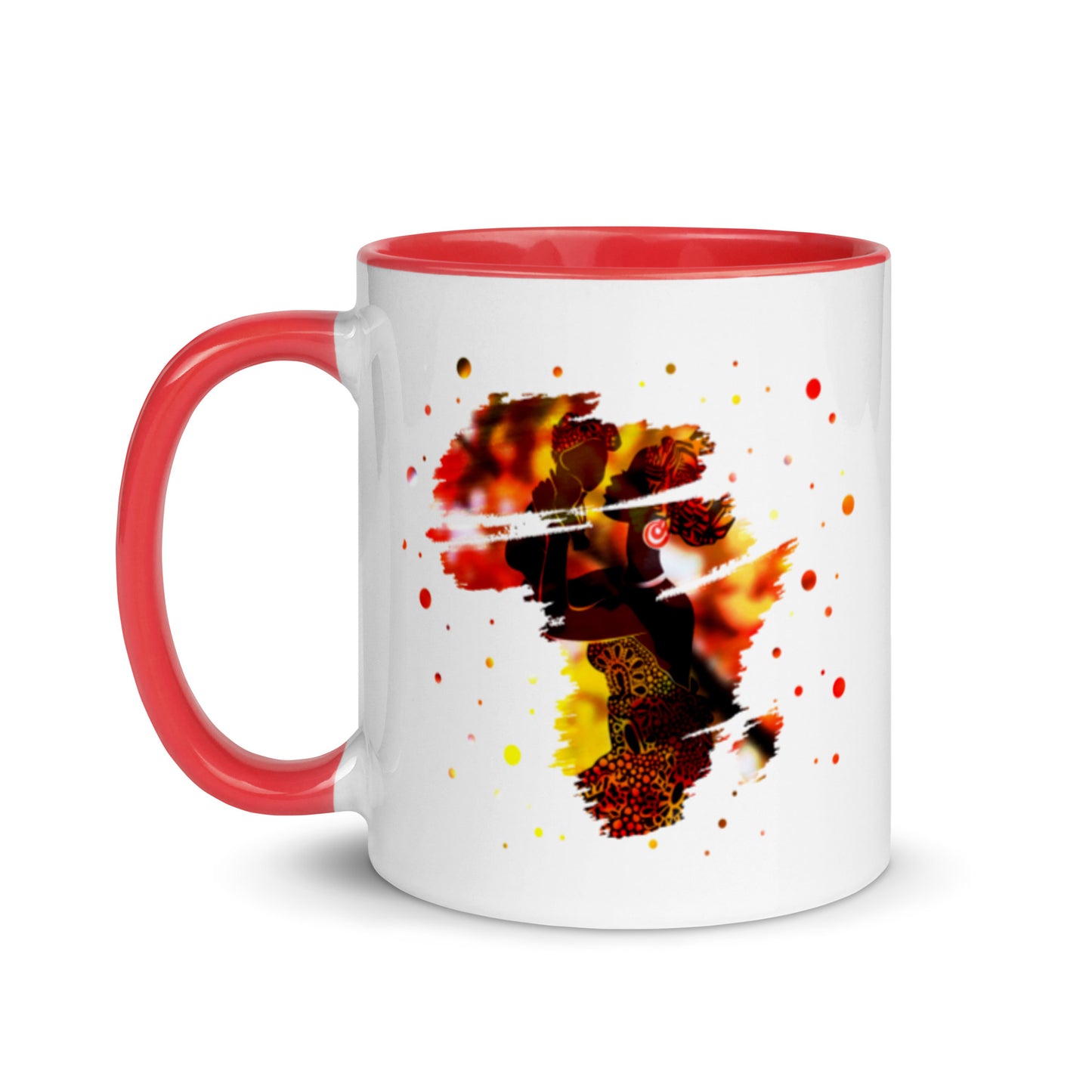 Mom With Child Mug with Color Inside
