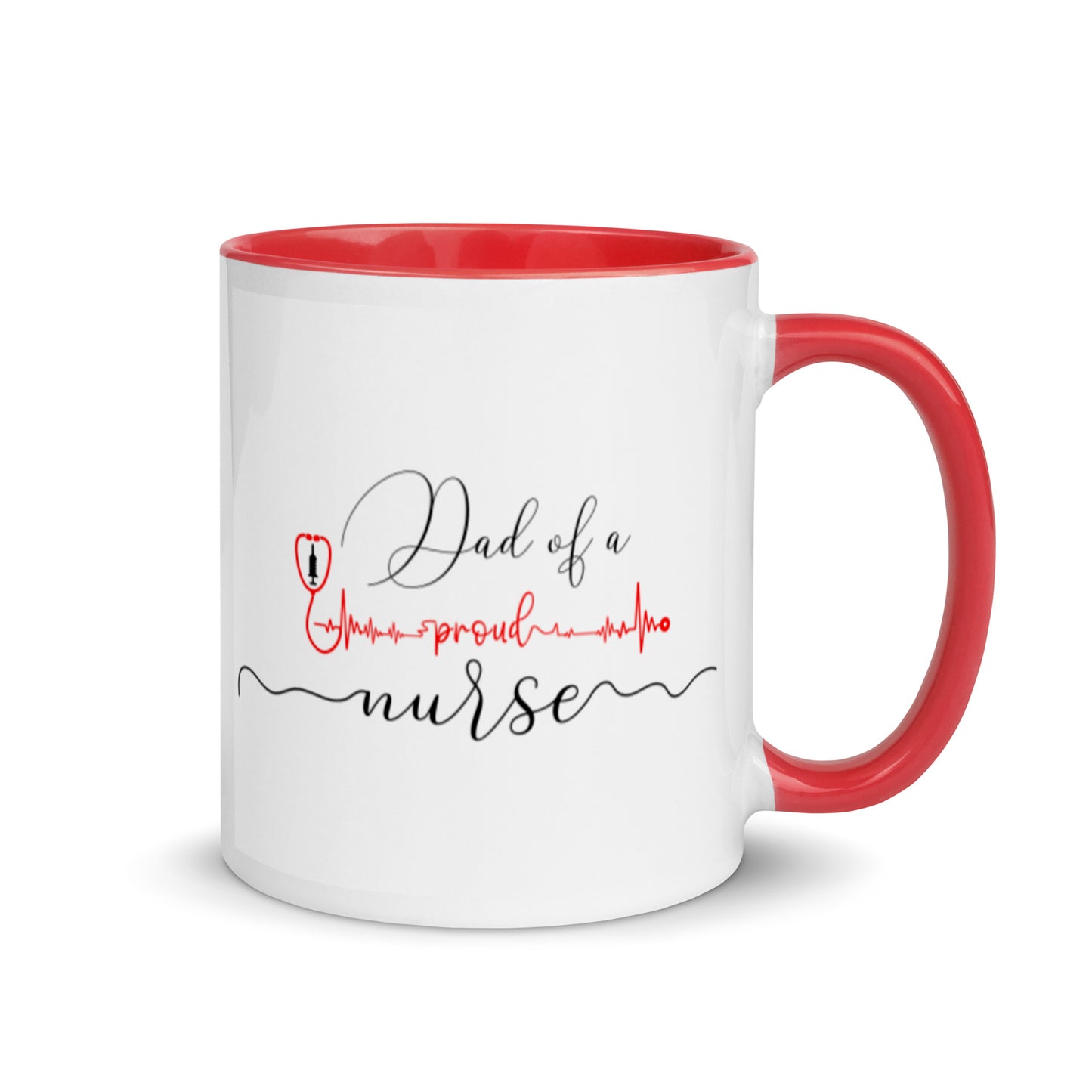 Dad Of A Proud Nurse Mug
