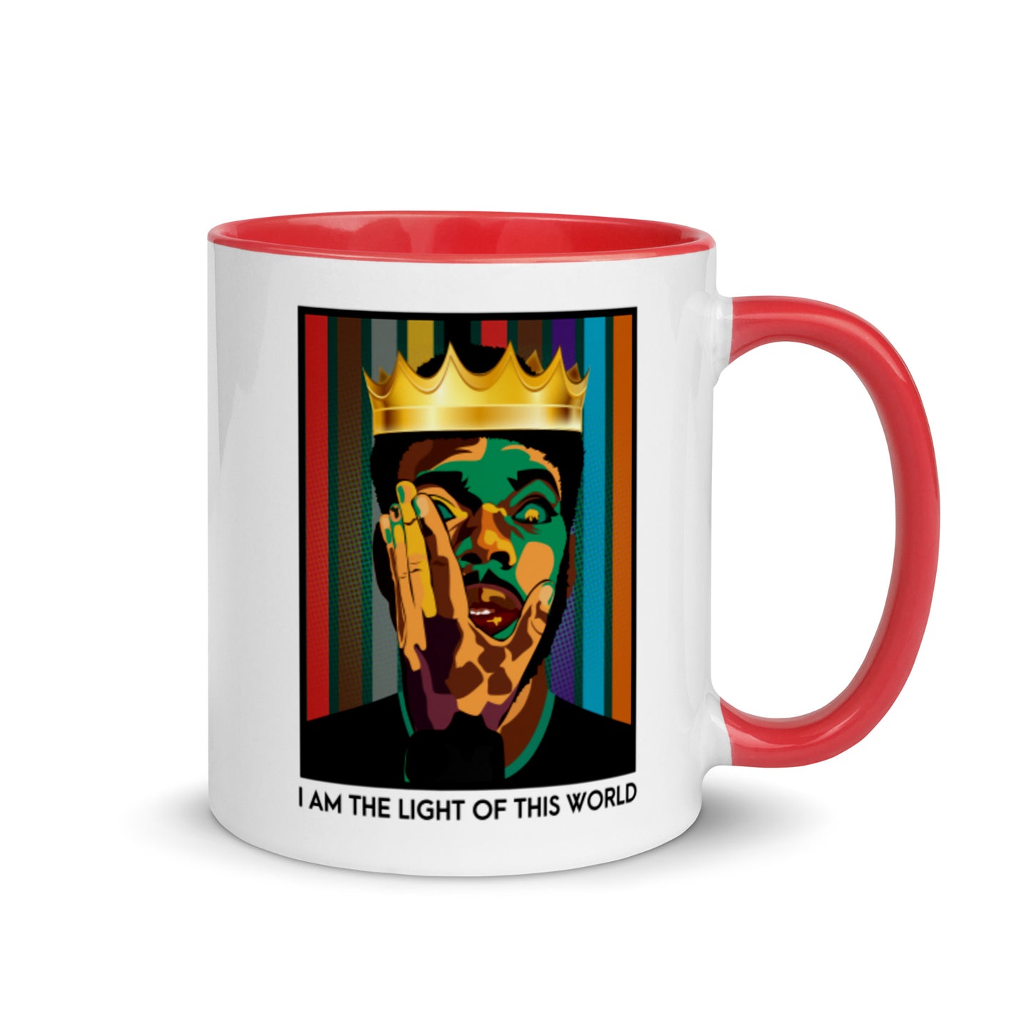 I Am The Light Of This World Mug with Color Inside
