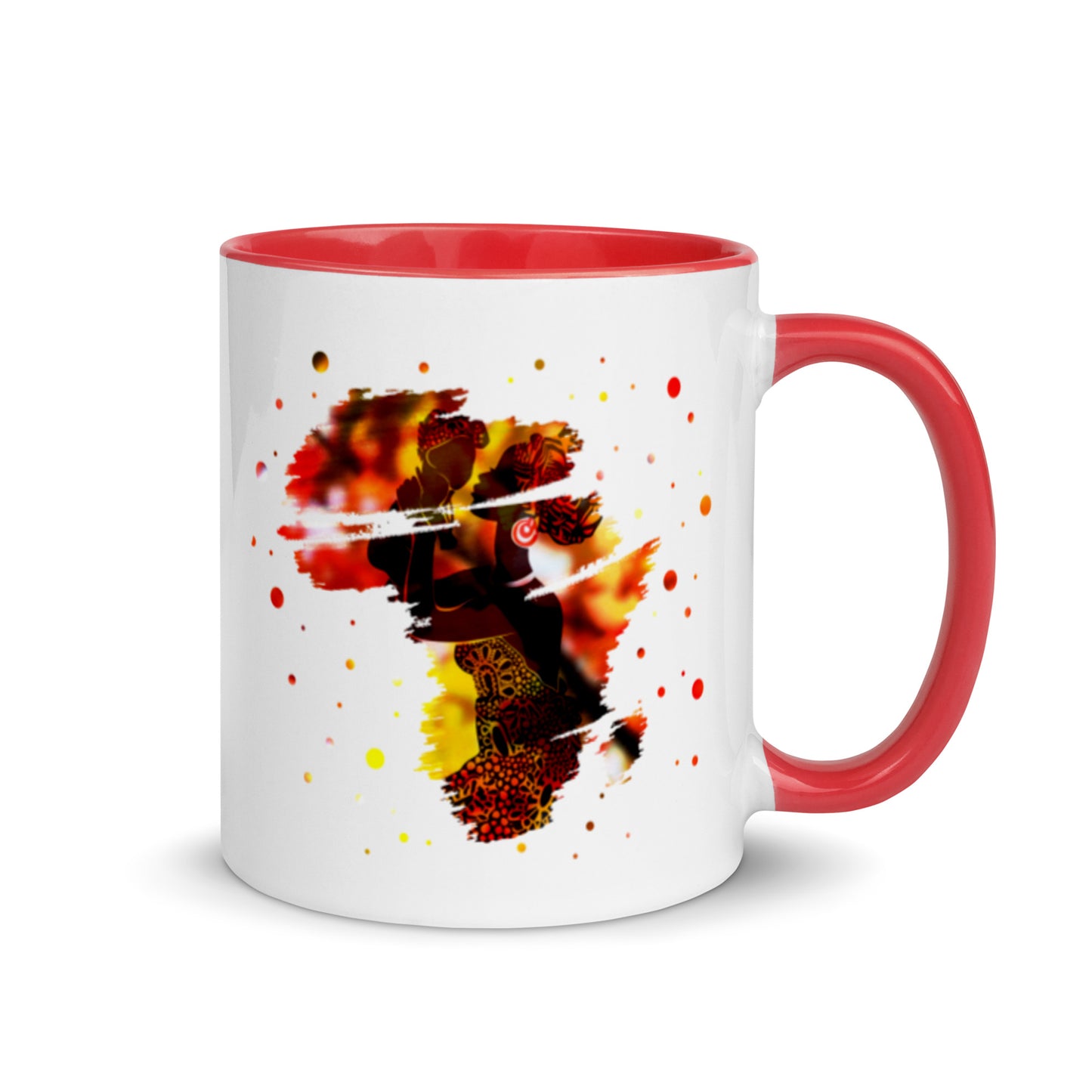 Mom With Child Mug with Color Inside