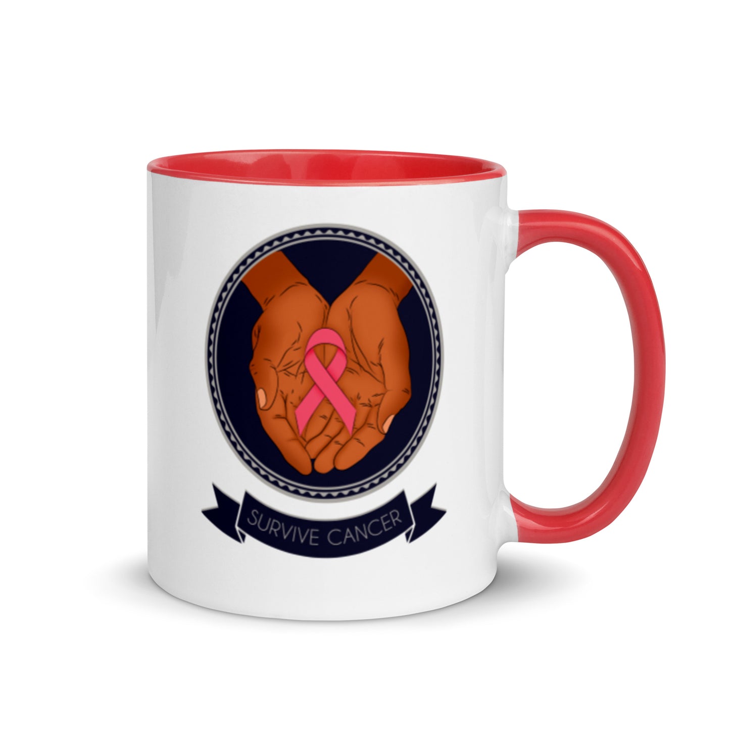 Survive Cancer Mug with Color Inside