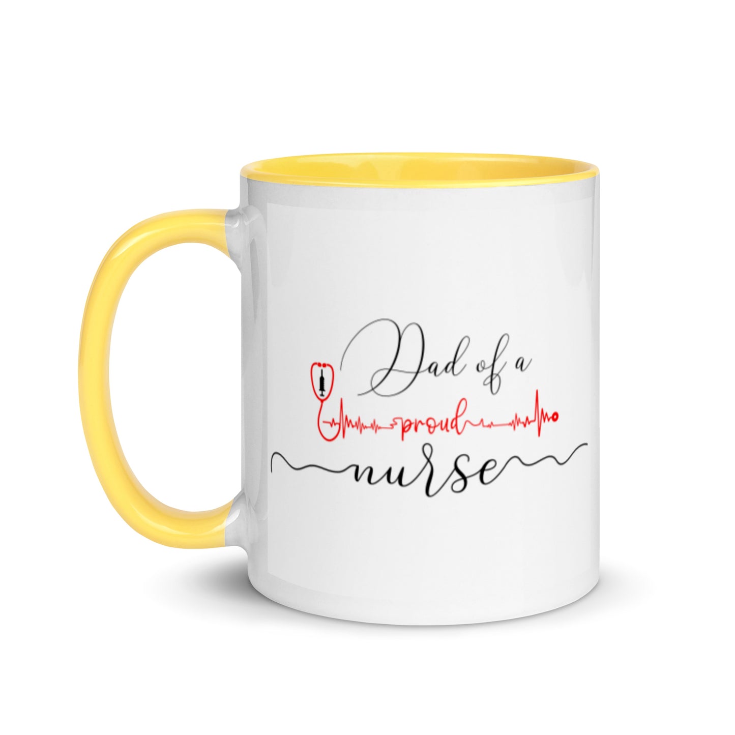 Dad Of A Proud Nurse Mug
