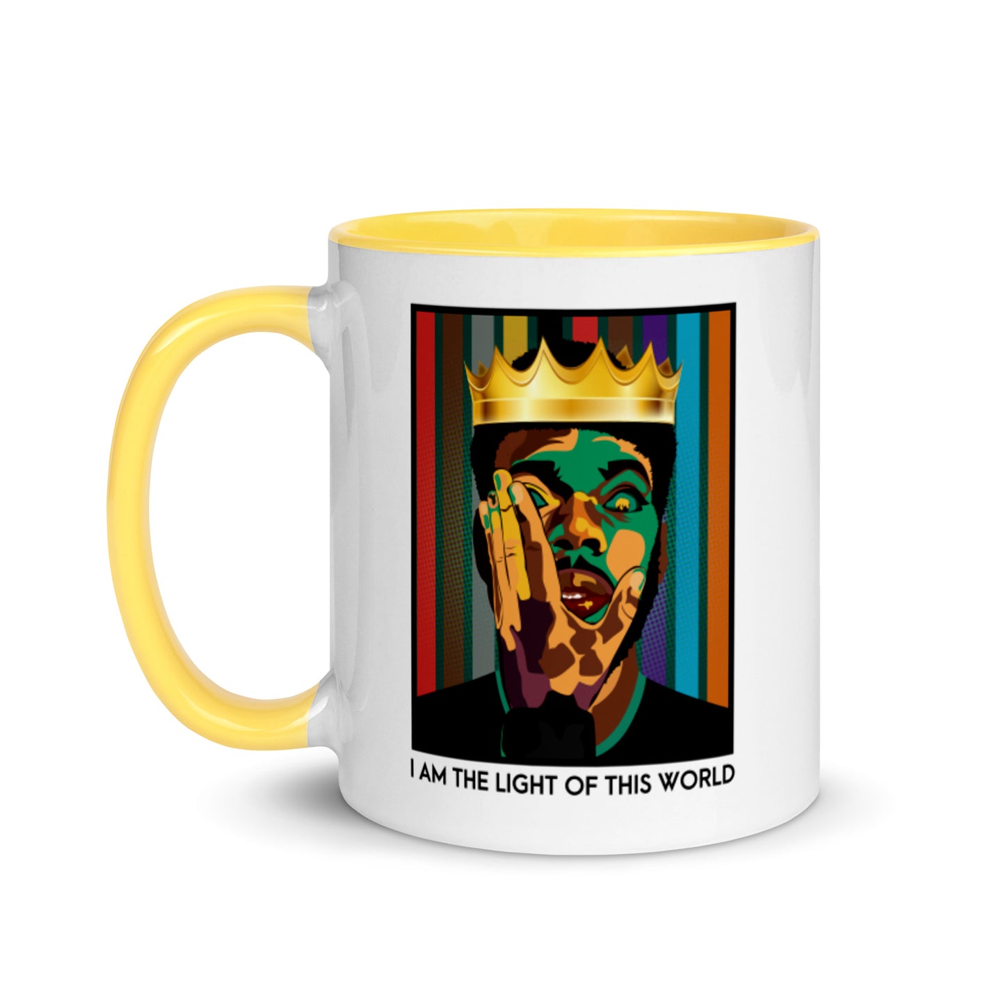 I Am The Light Of This World Mug with Color Inside