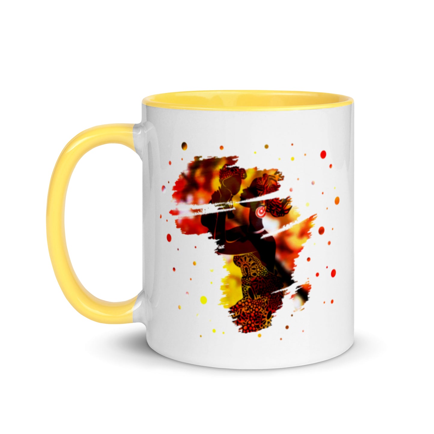 Mom With Child Mug with Color Inside