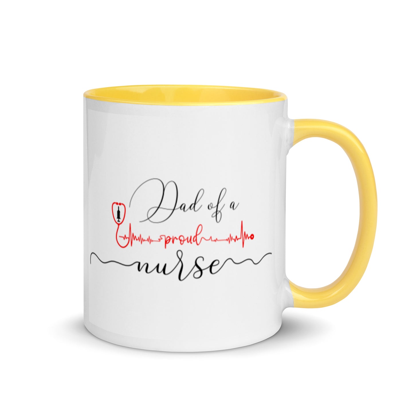 Dad Of A Proud Nurse Mug