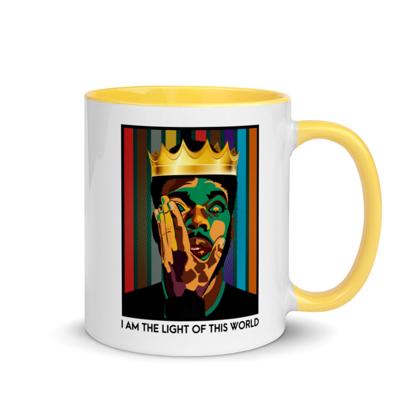 I Am The Light Of This World Mug with Color Inside