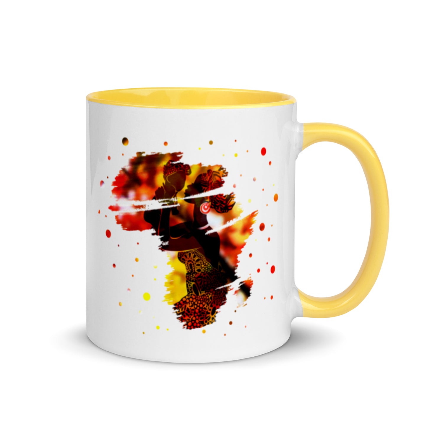 Mom With Child Mug with Color Inside