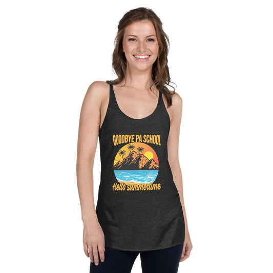 Goodbye PA School Women's Racerback Tank