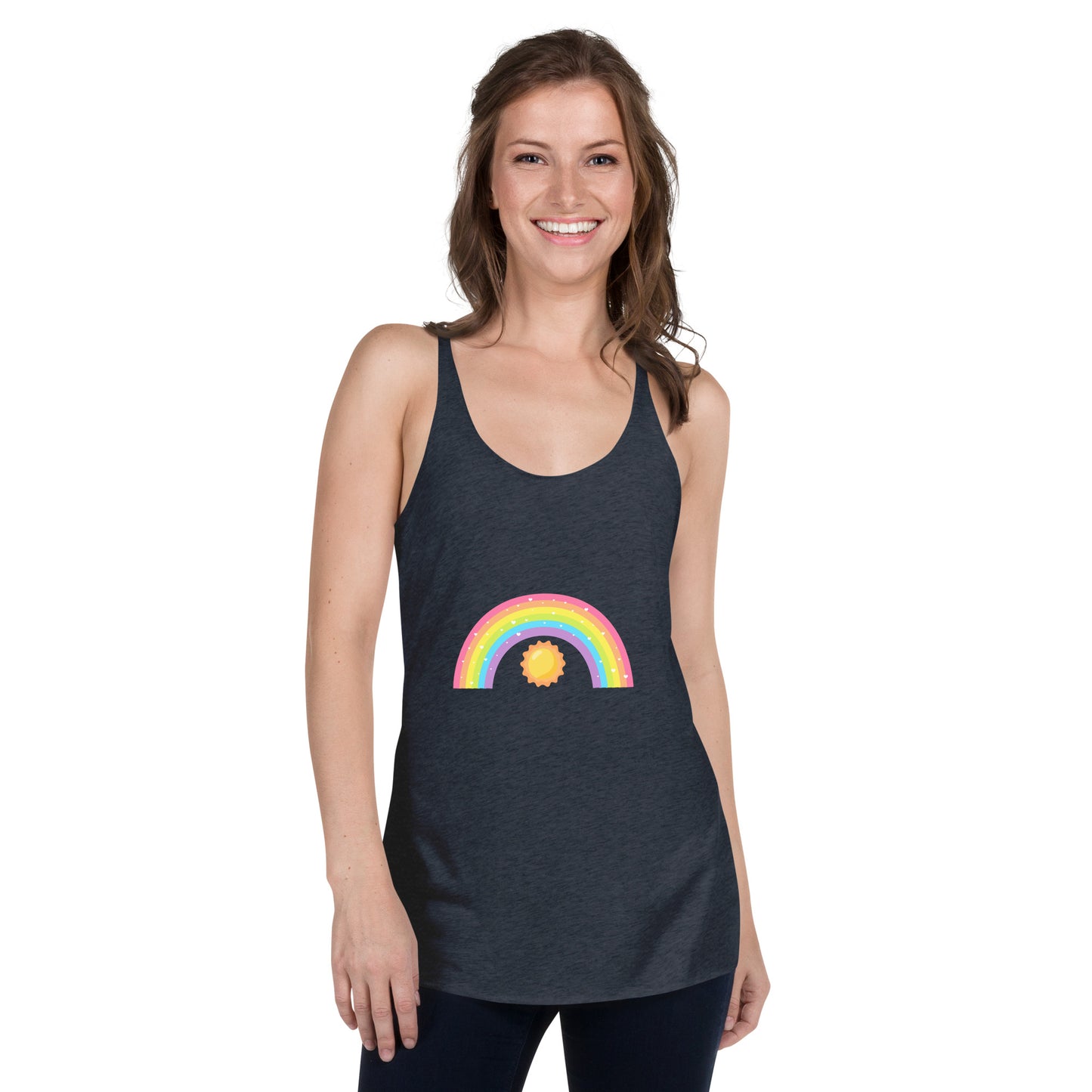 Rainbow Women's Racerback Tank