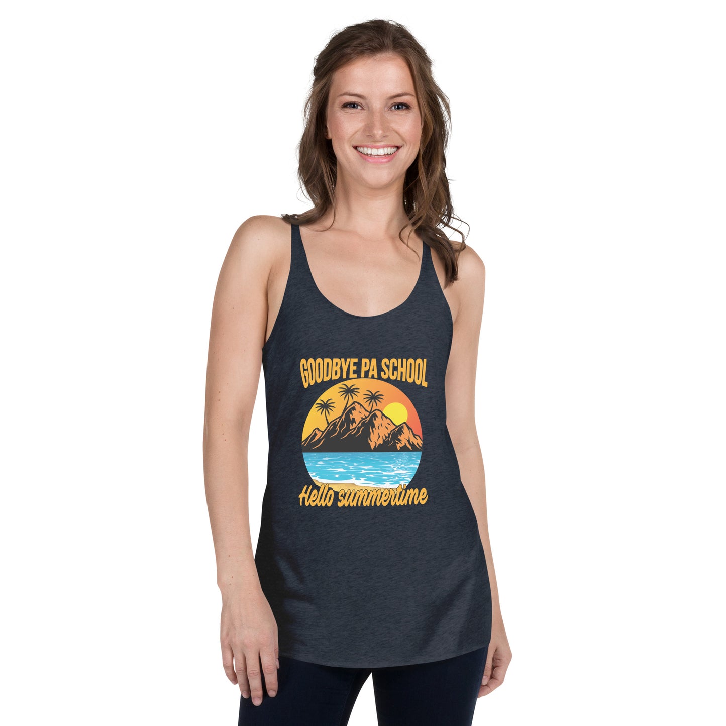 Goodbye PA School Women's Racerback Tank