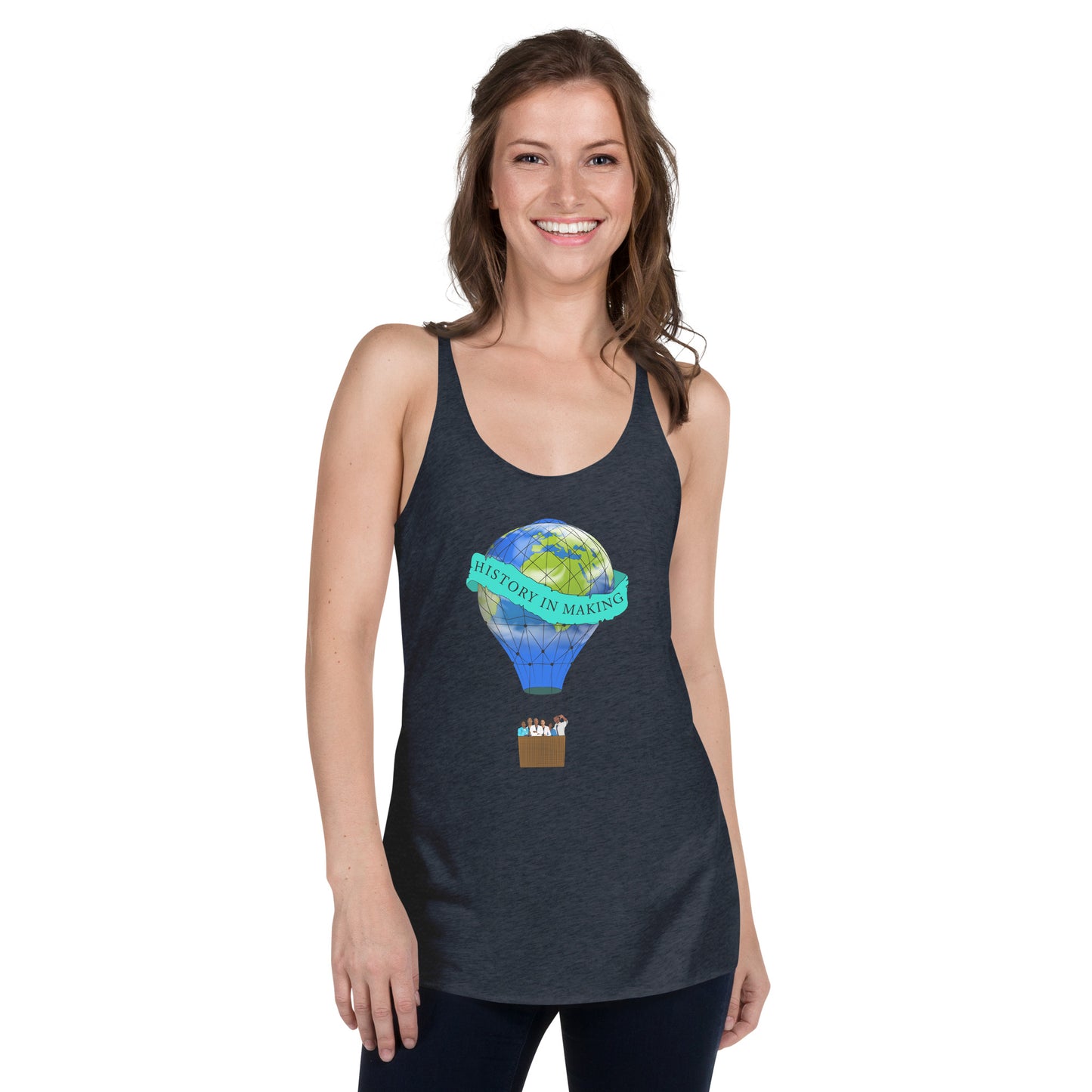 History In Making Women's Racerback Tank