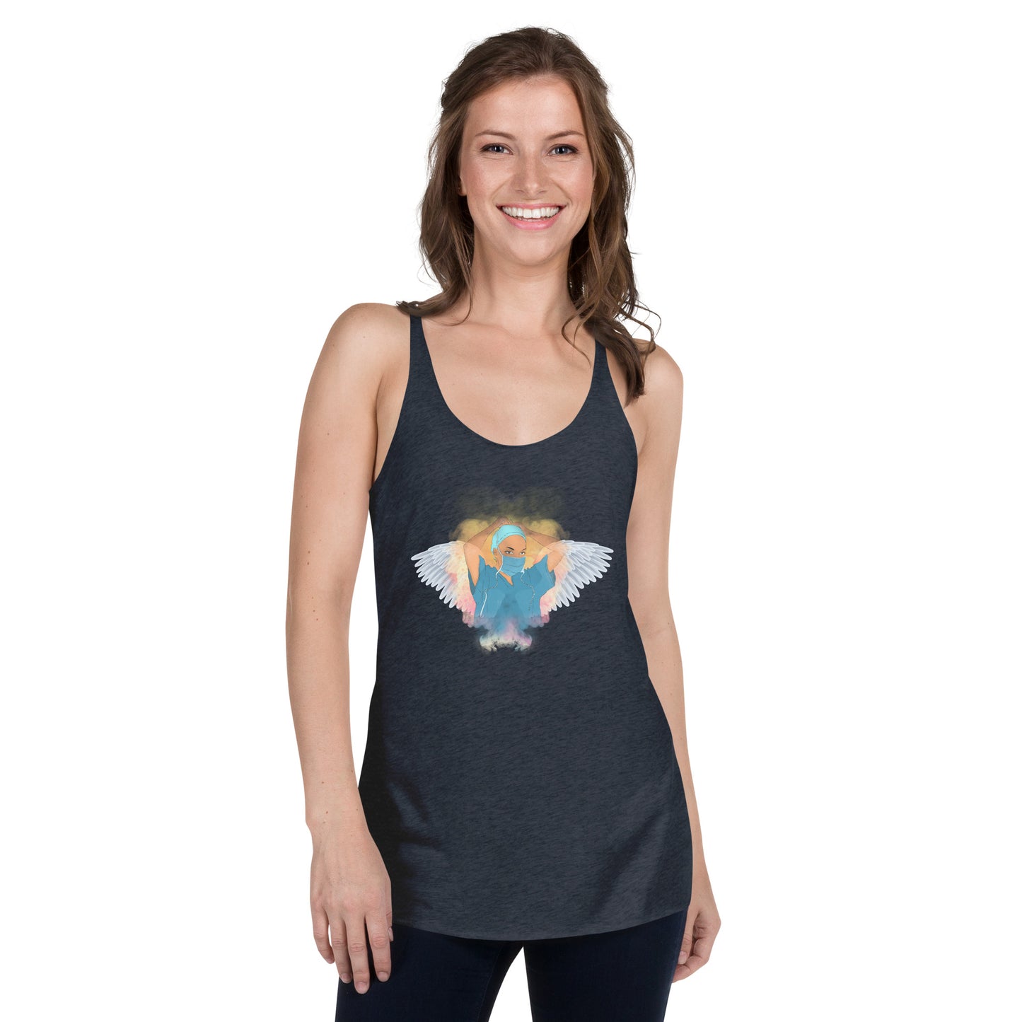 Nurse Is Angel Women's Racerback Tank