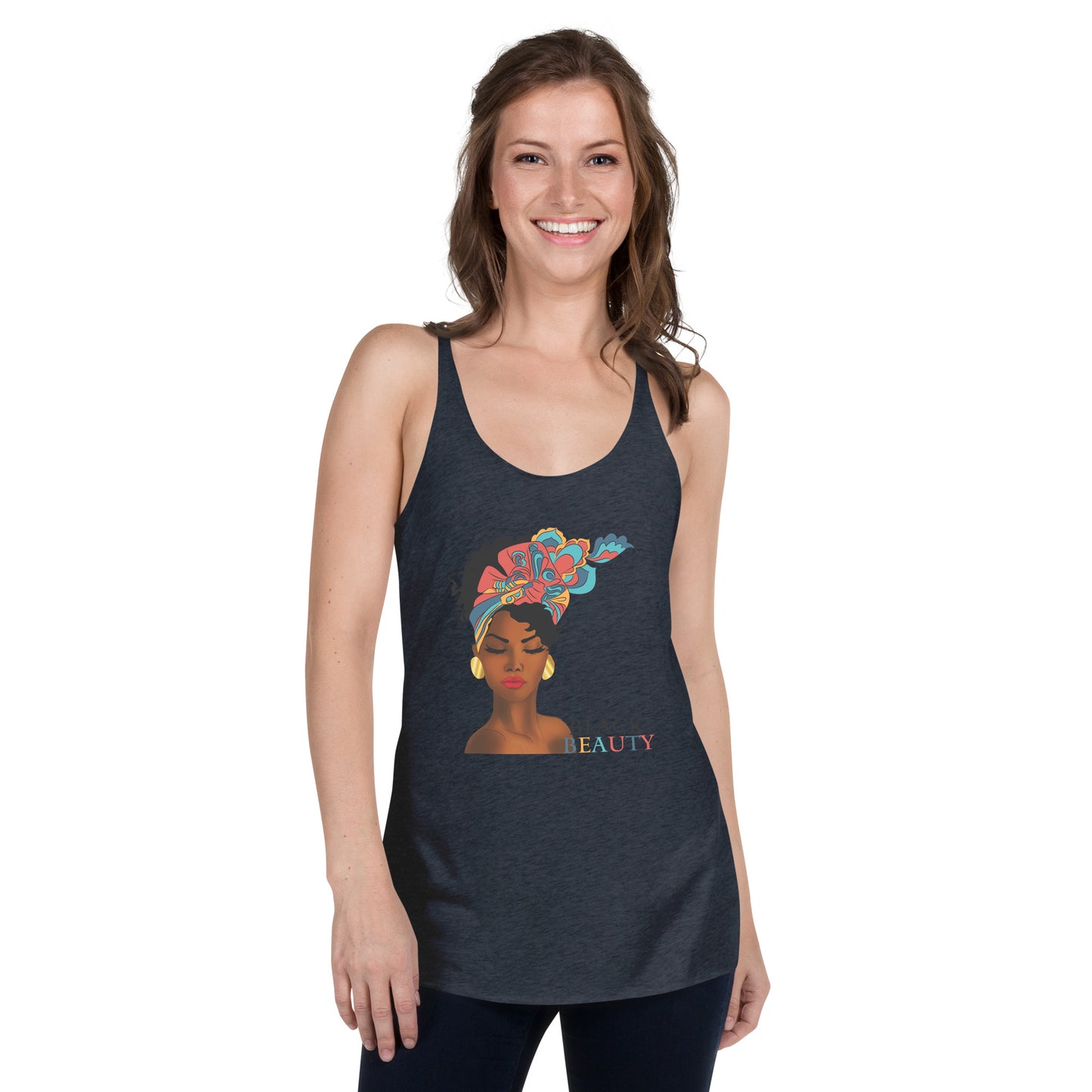 Black Beauty Women's Racerback Tank
