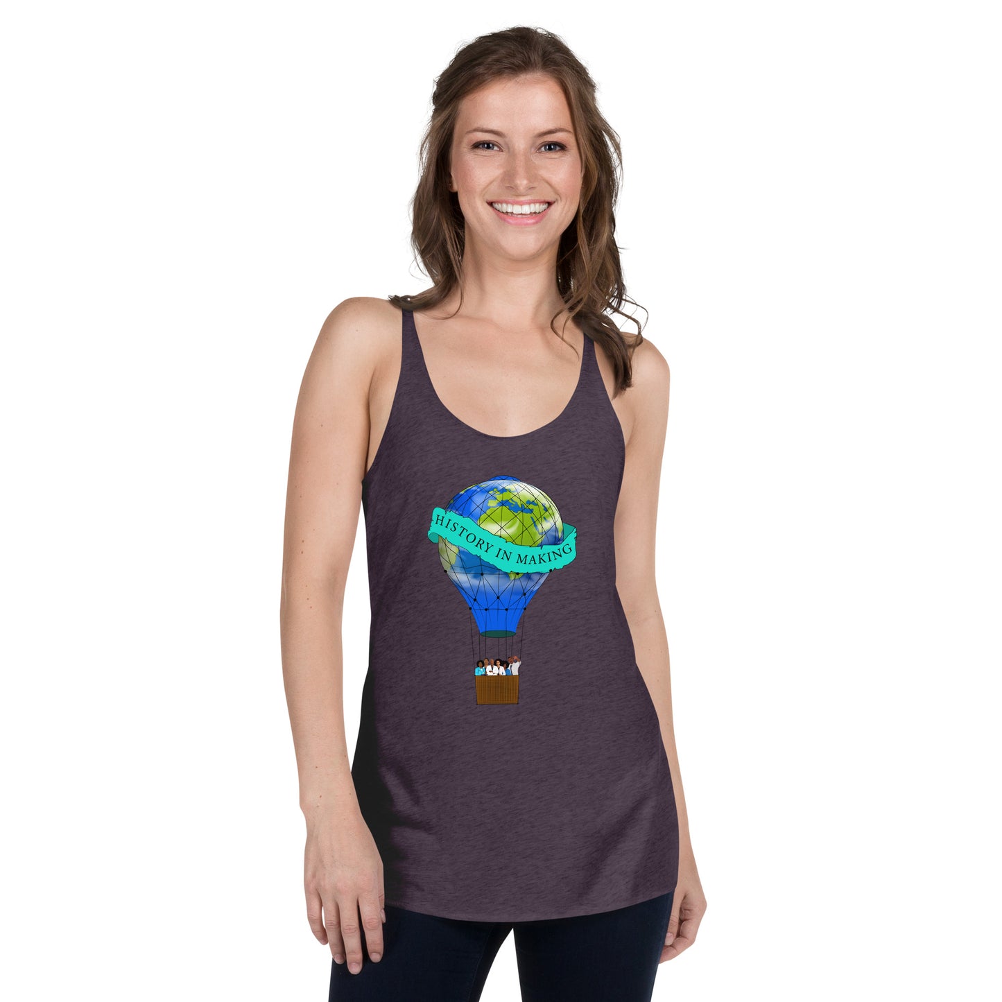History In Making Women's Racerback Tank
