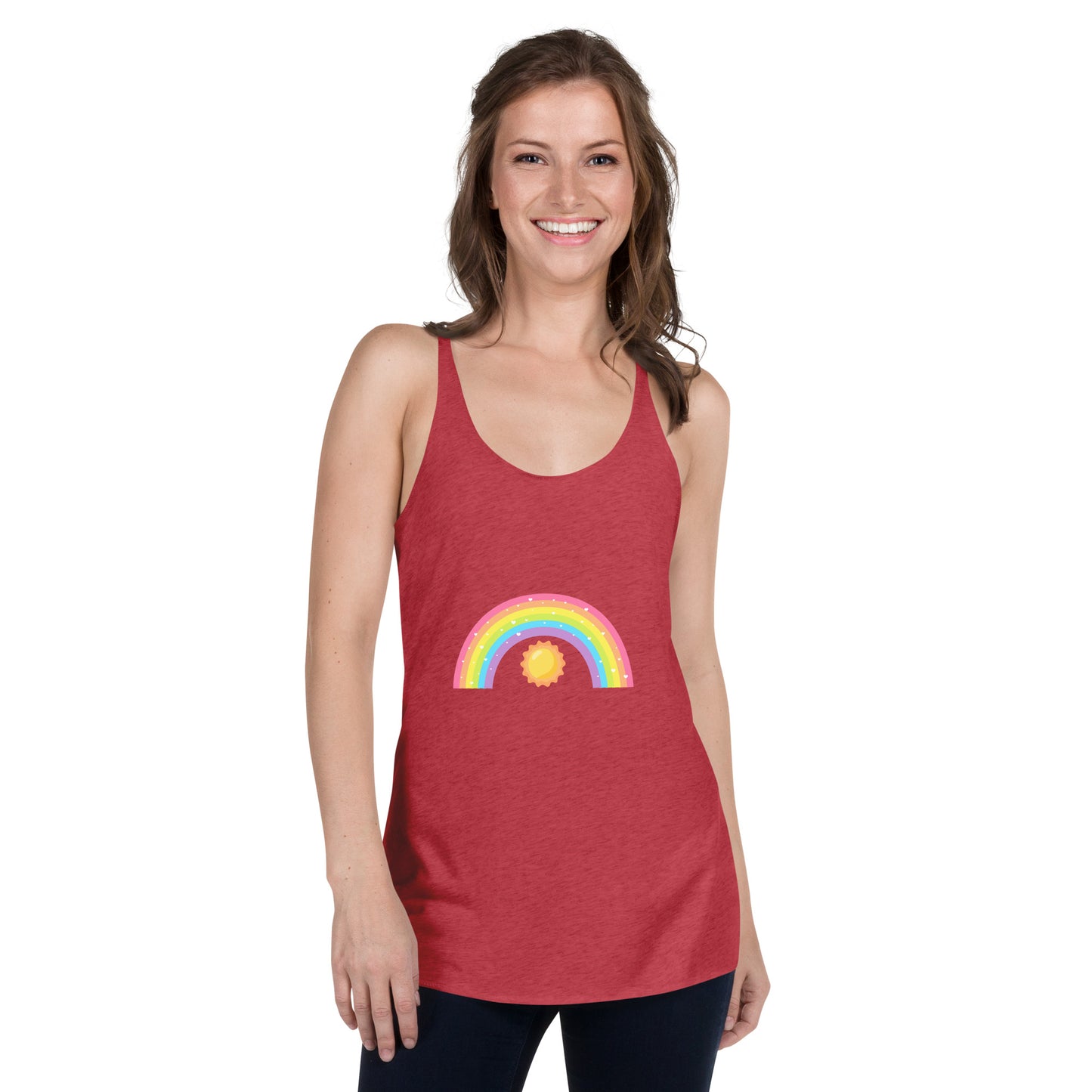 Rainbow Women's Racerback Tank