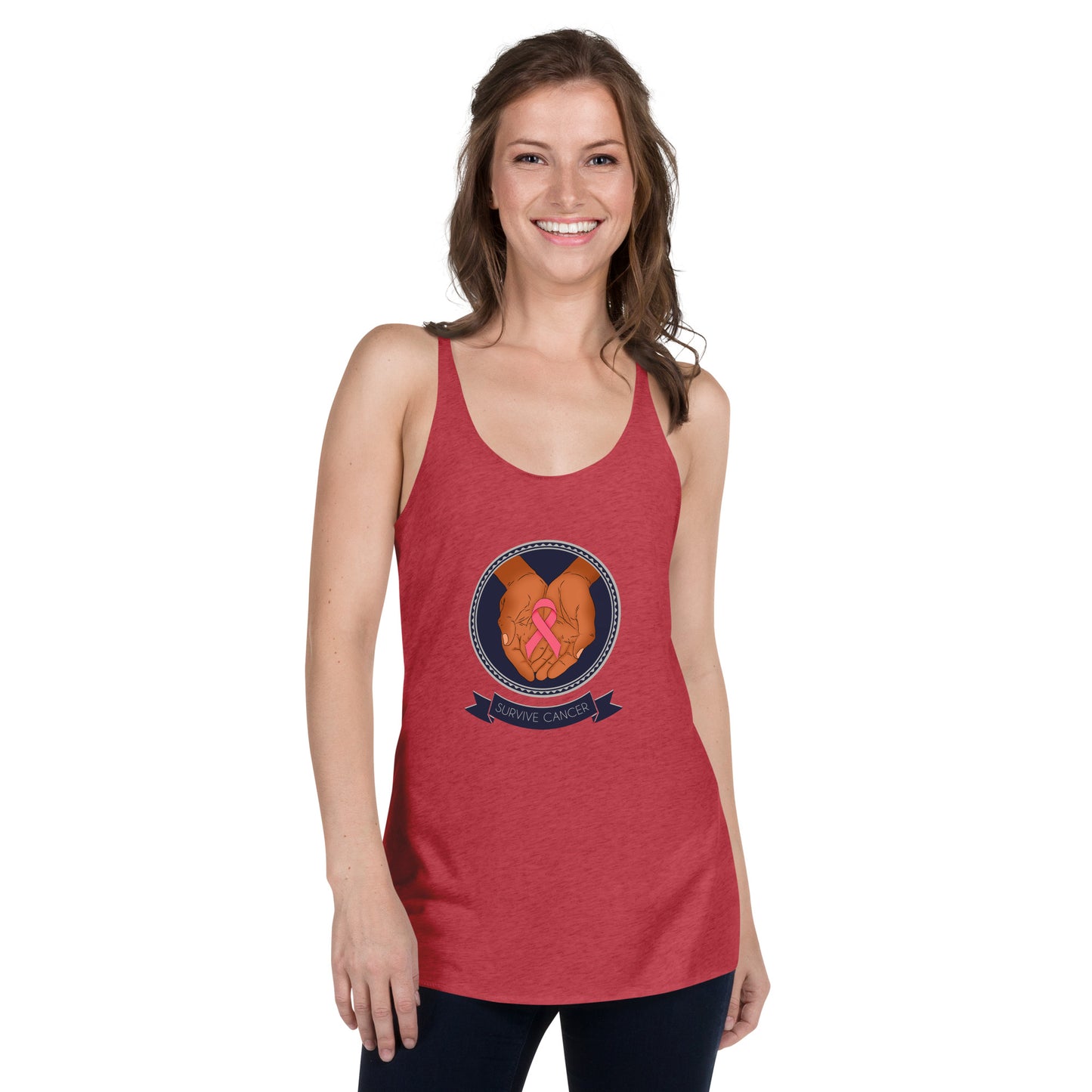 Survive Cancer Women's Racerback Tank